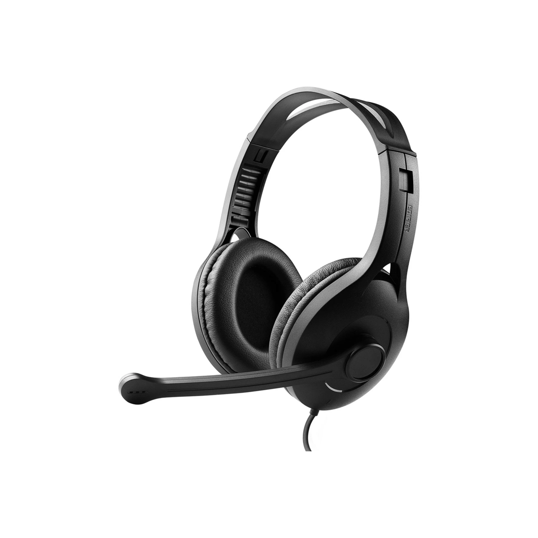 1 EDIFIER Headset USB Gaming Padded Headphones Noise Cancelling Microphone - Black, 1 of 3