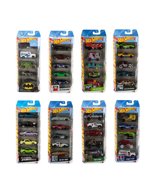 Hot Wheels 5-pack Gift Set - Asso