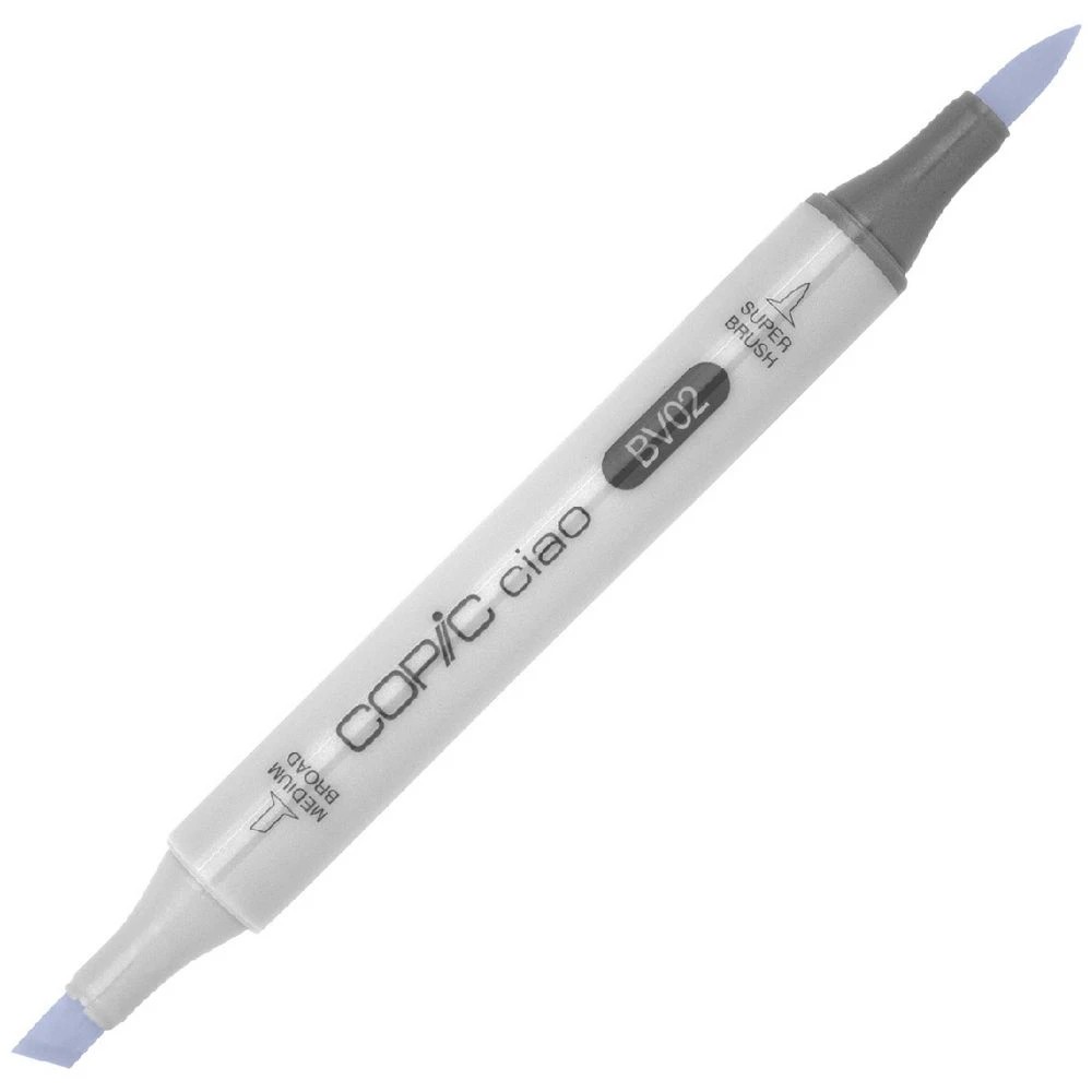 1 Copic Ciao Dual Nib Marker BV02 Prune, 1 of 3
