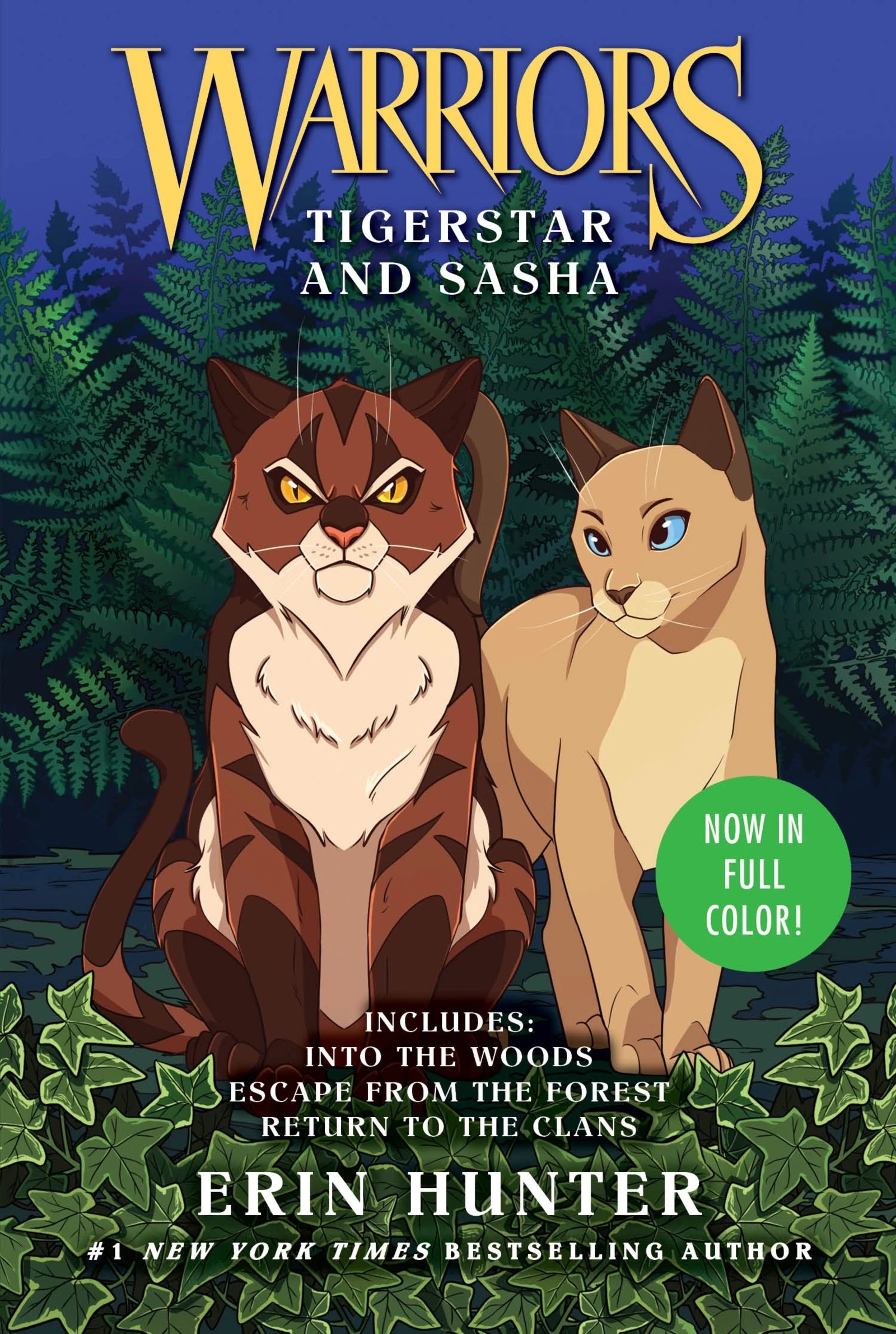 1 Warriors Tigerstar and Sasha - Book