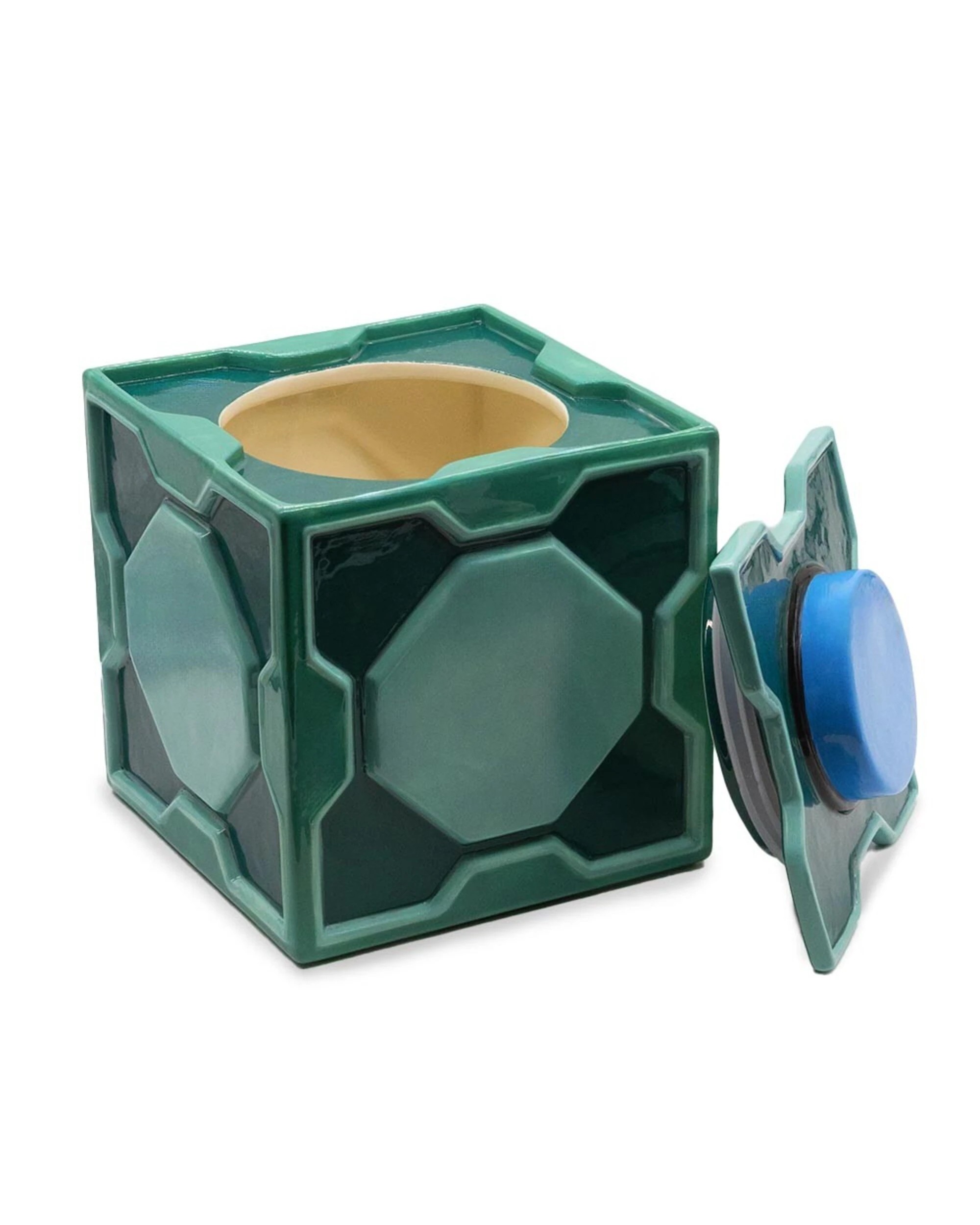 1 Rick and Morty - Mr Meeseeks Moulded Cookie Jar - Green, 1 of 1