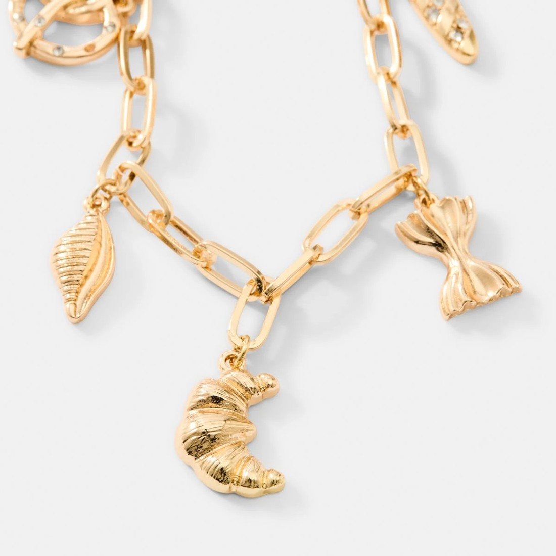 1 Carb Charms Bracelet - Gold Tone, 1 of 4