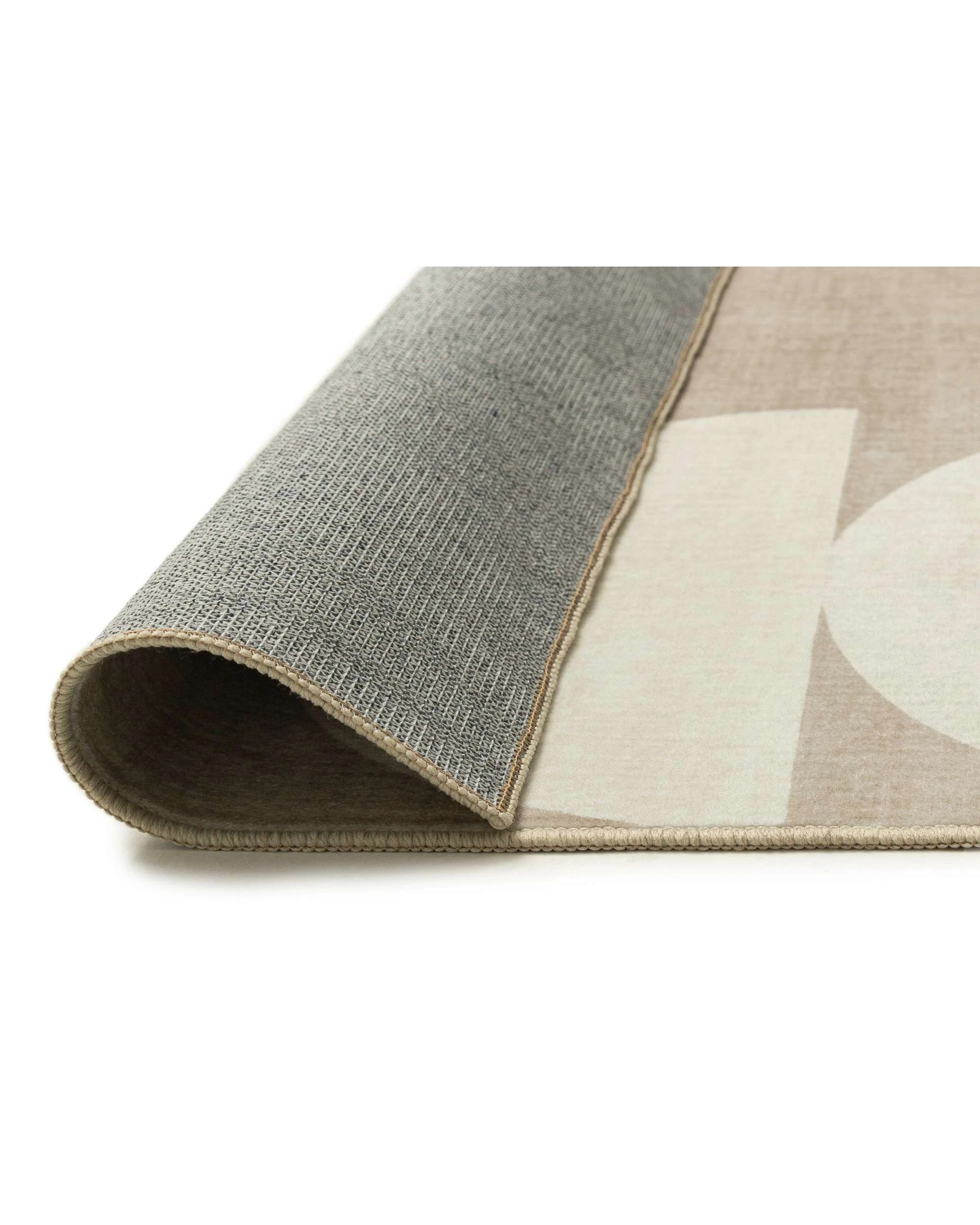 5 Loopsie Tendo Geometric Washable Rug-290cm x 190cm - Beige, 5 of 7