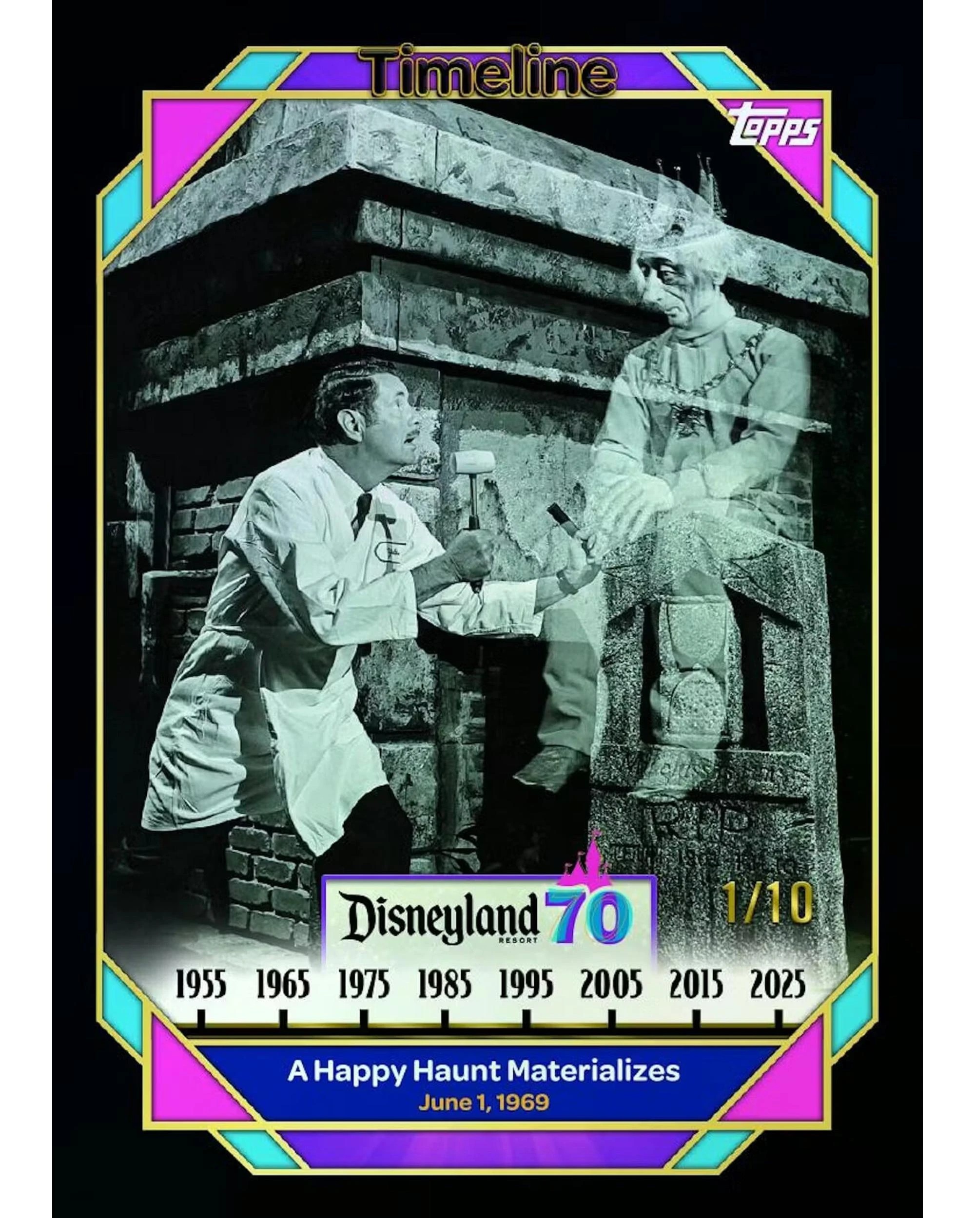 3 Topps Disney Disneyland 70th Anniversary 2025 Blaster Box, 3 of 10