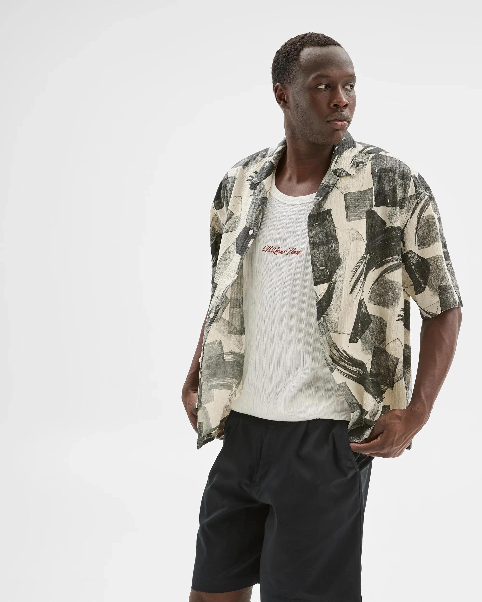 1 Australian Cotton Rich Party Shirt - Commons WHITE, 1 of 6