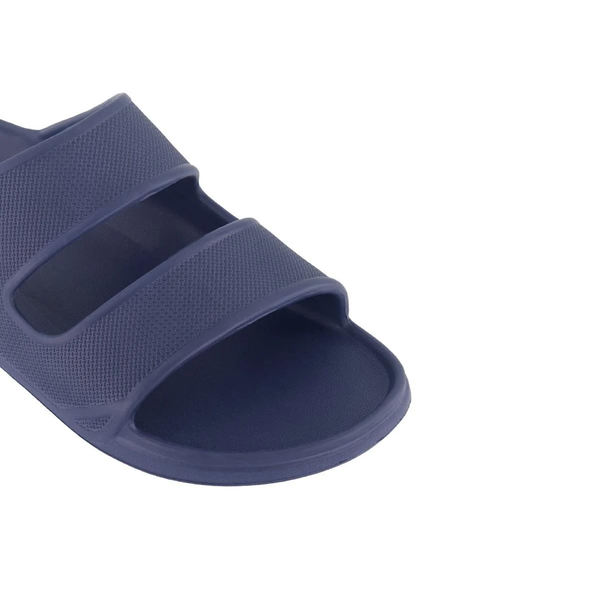 3 Double Band Slides NAVY, 3 of 3