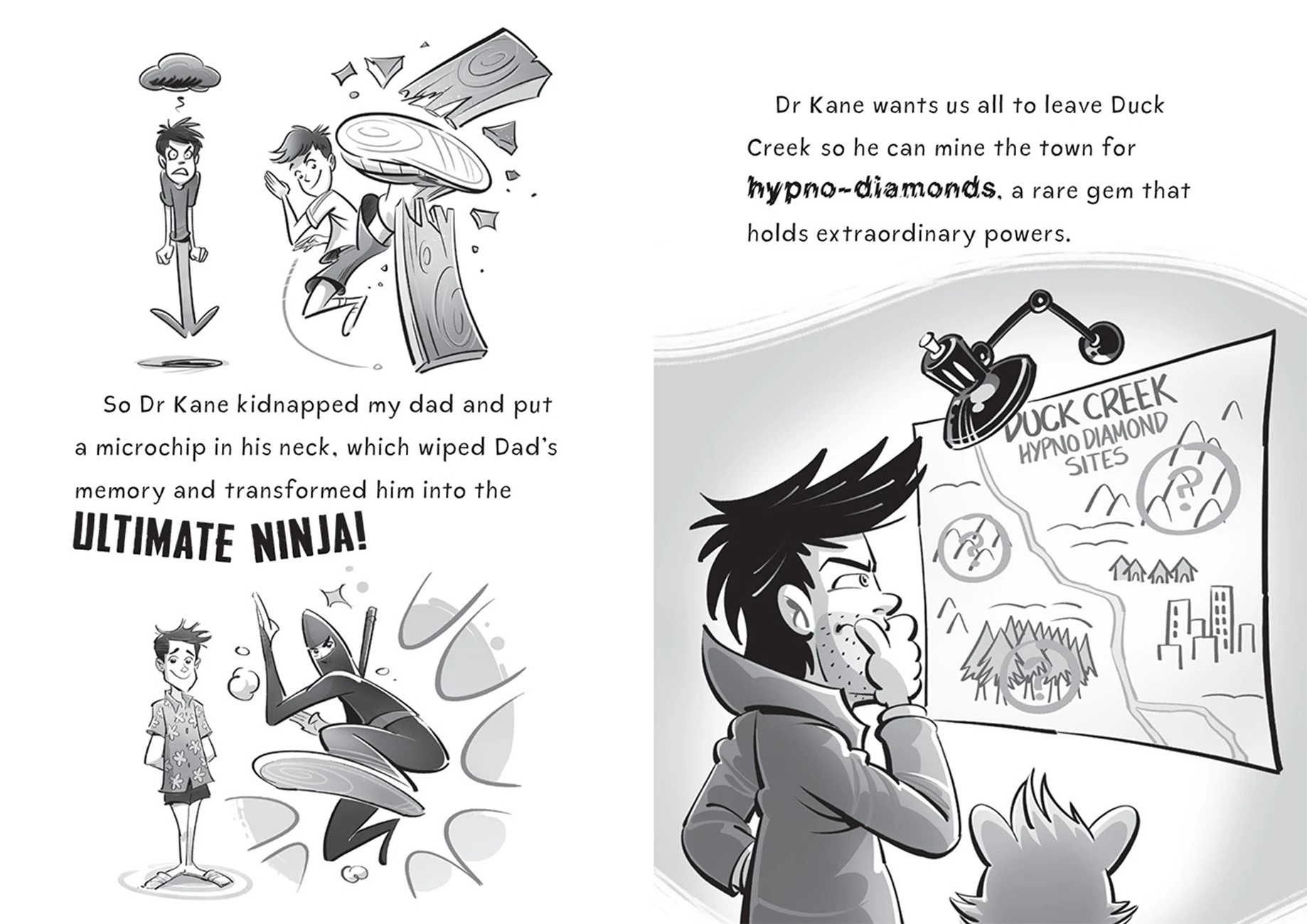 4 Ninja Fright! (Ninja Kid 18) - Book, 4 of 4