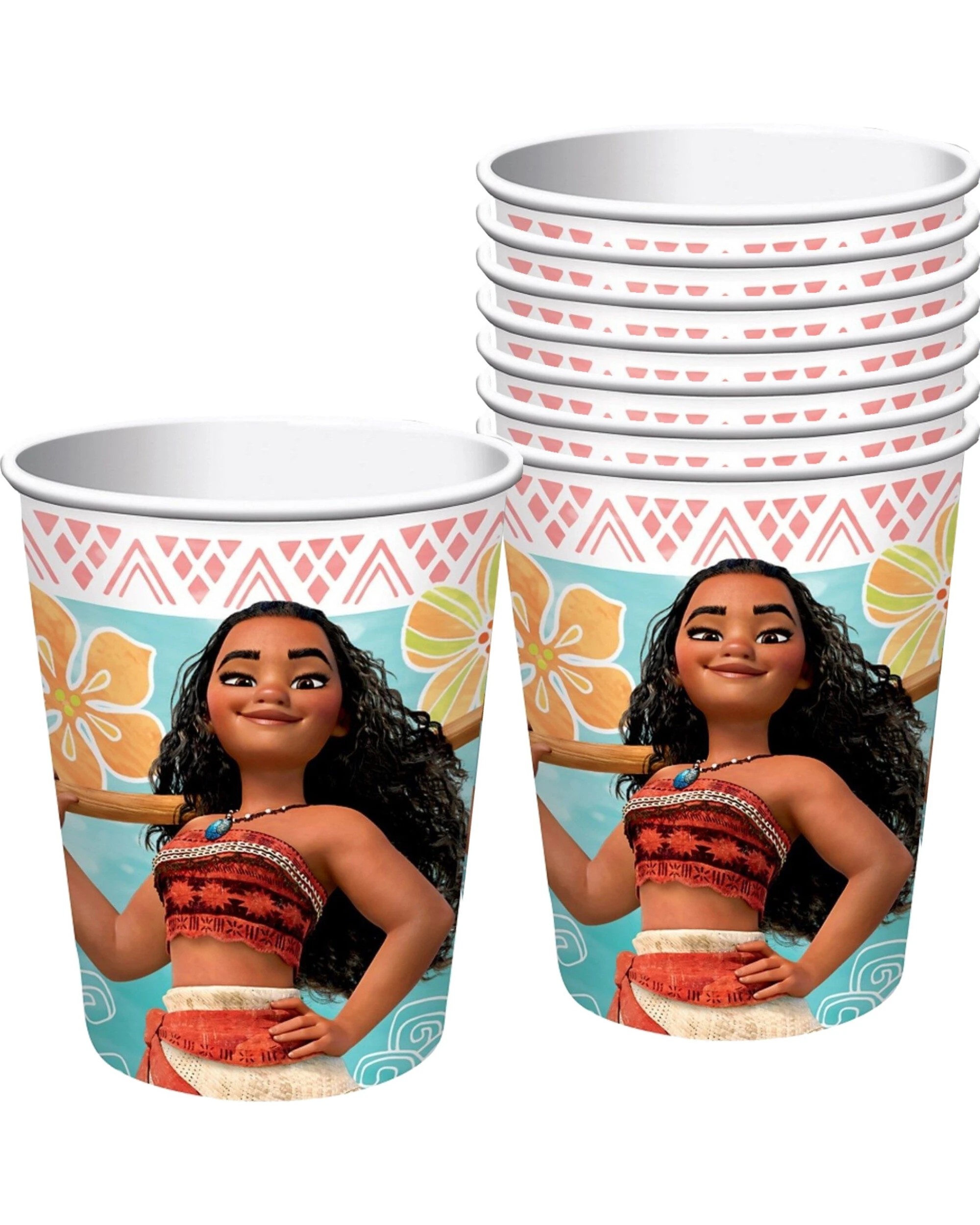 1 Disney Disney Moana Paper Cups 266ml Pack of 8, 1 of 3