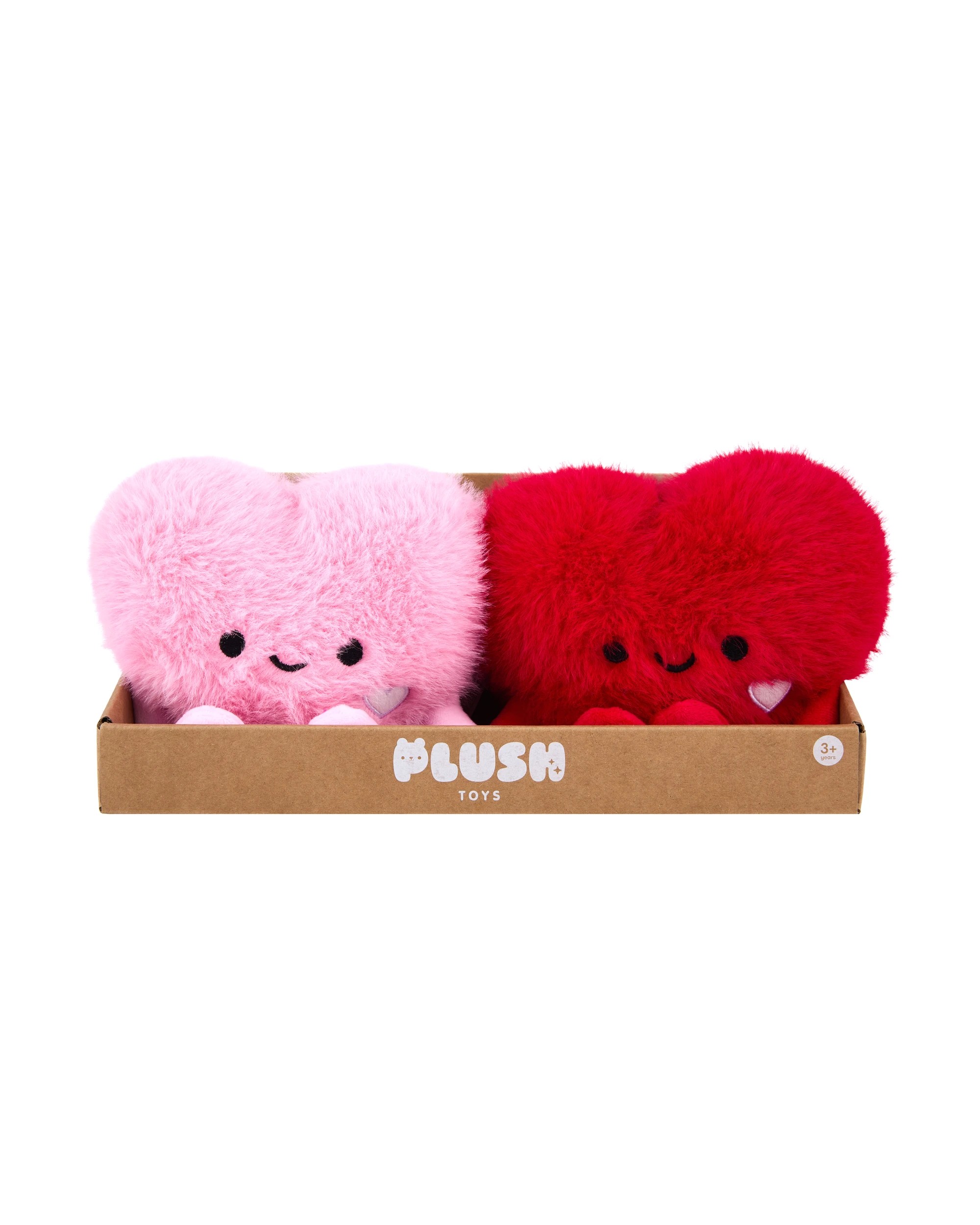 1 2 Pack Magnetic Heart Hold Hands Plush, 1 of 4
