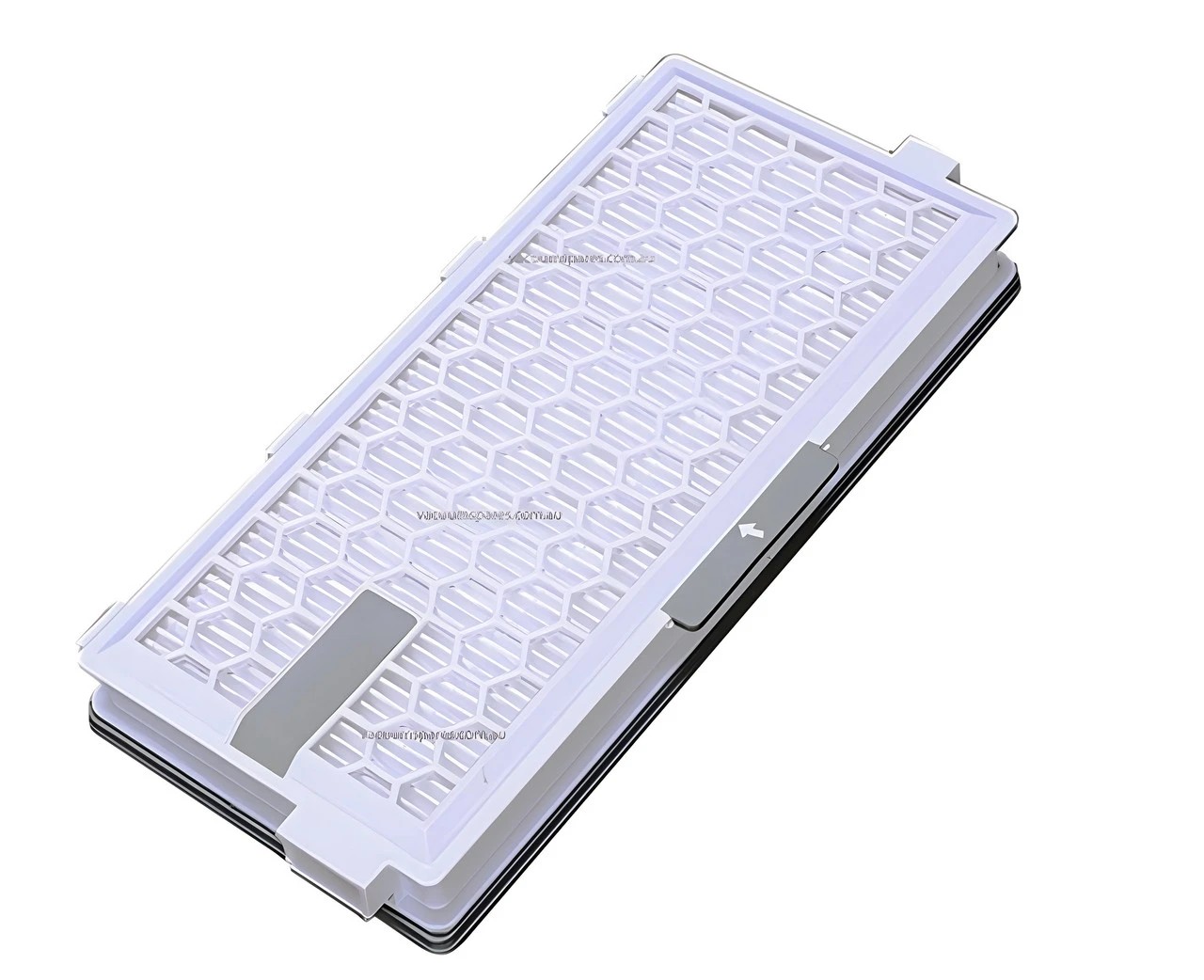 1 Hygieia HEPA AirClean Filter For Miele SF-HA 50 Vacuum Cleaners - White, 1 of 4