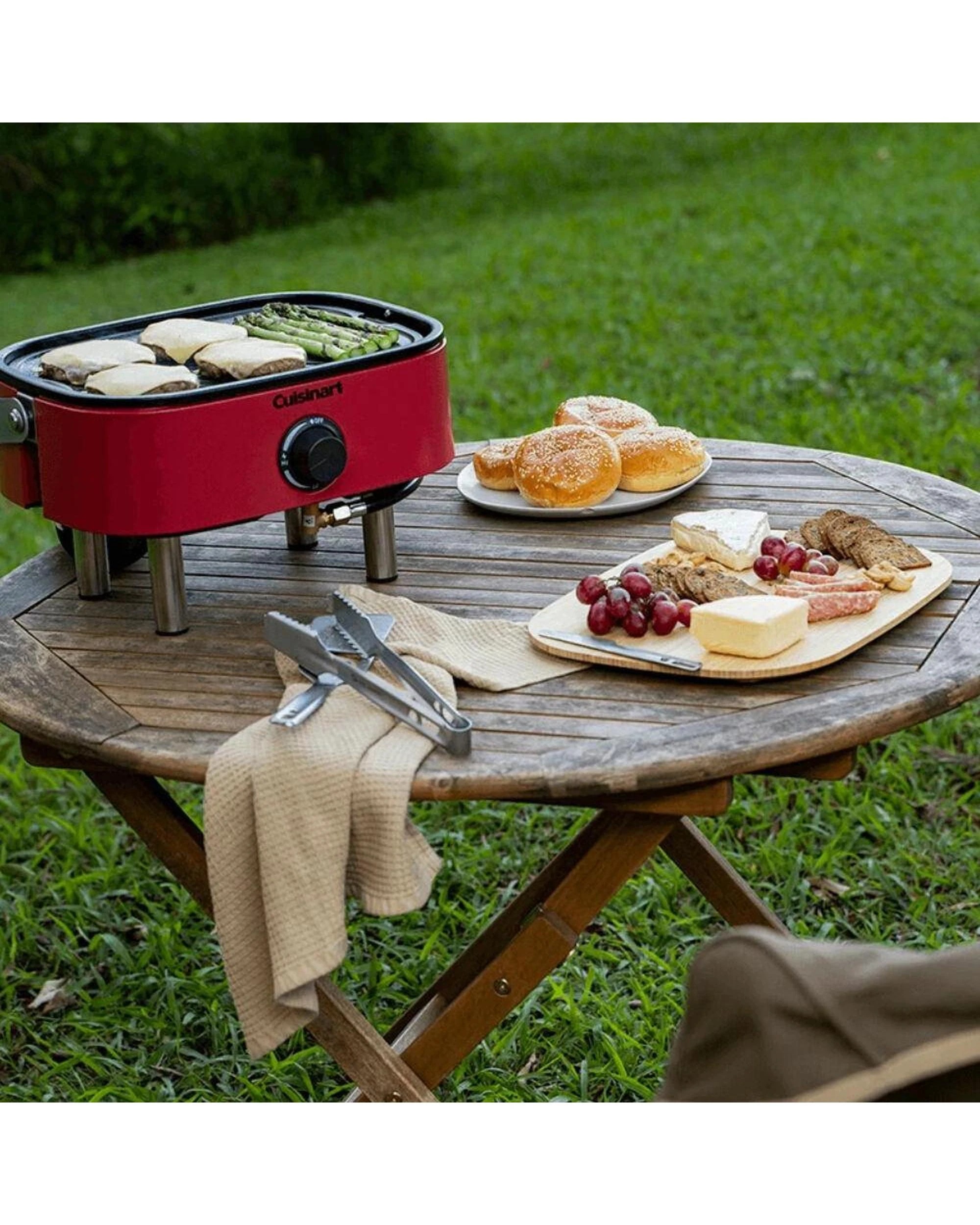 4 Cuisinart Venture Portable Outdoor Gas BBQ - Multi, 4 of 8