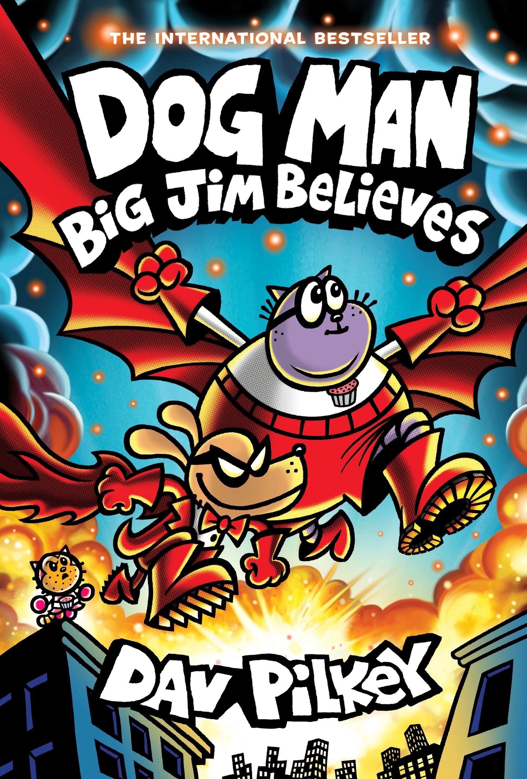 2 Dog Man: Big Jim Believes by Dav Pilkey - Book, 2 of 2