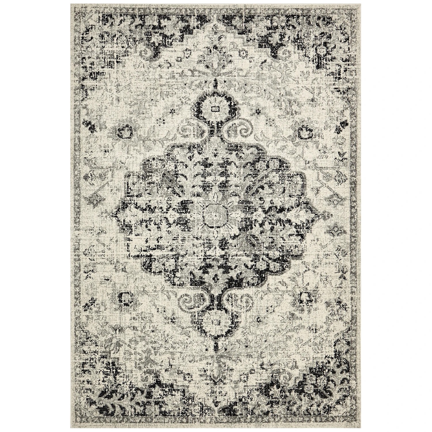 2 Common Ground Rugs Gallery 860 230x160cm - Medium Power Loomed Pet Friendly Floor Rug - Natural, 2 of 7