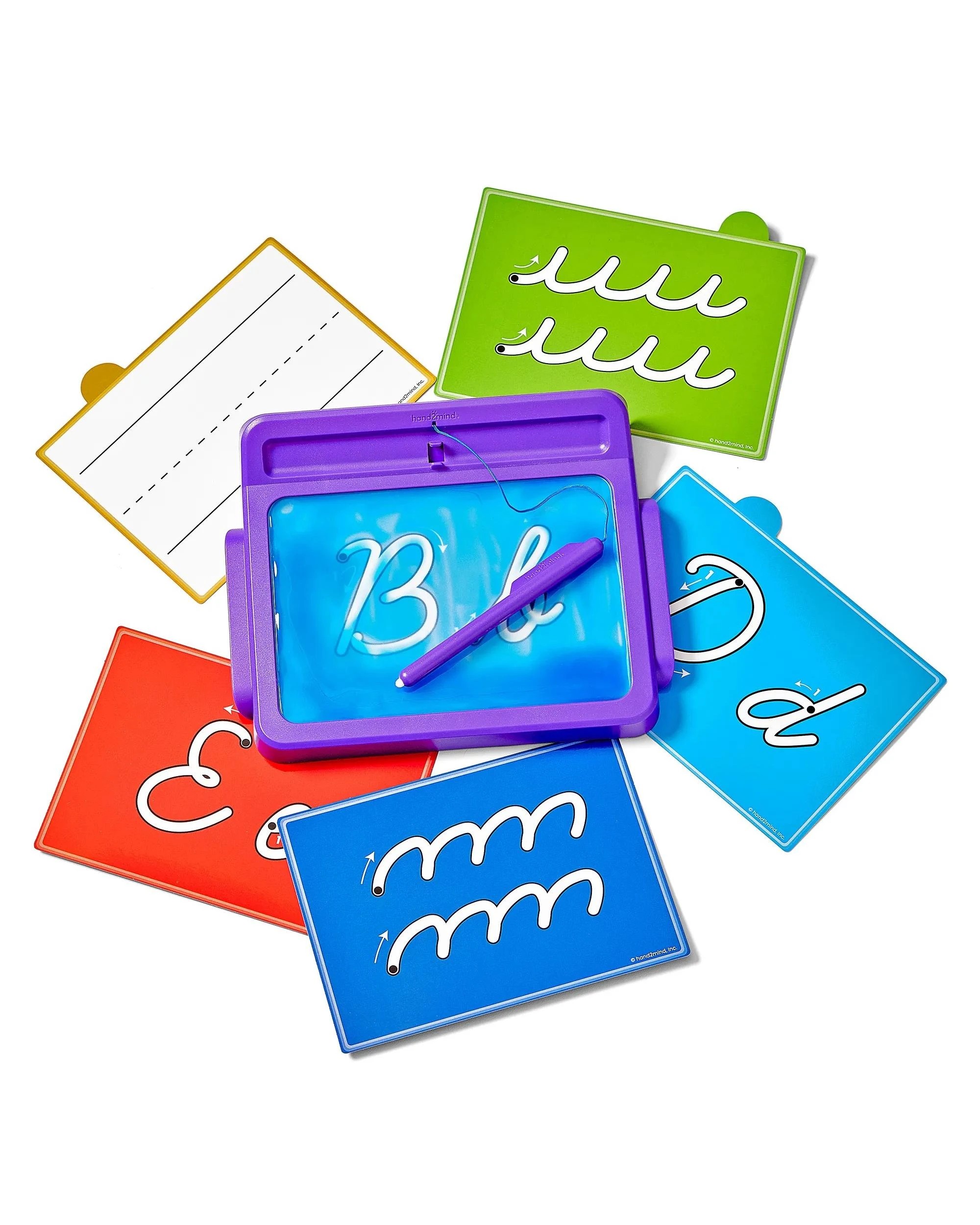 2 Hand2Mind Cursive Letter Tracing Sensory Pad, 2 of 10