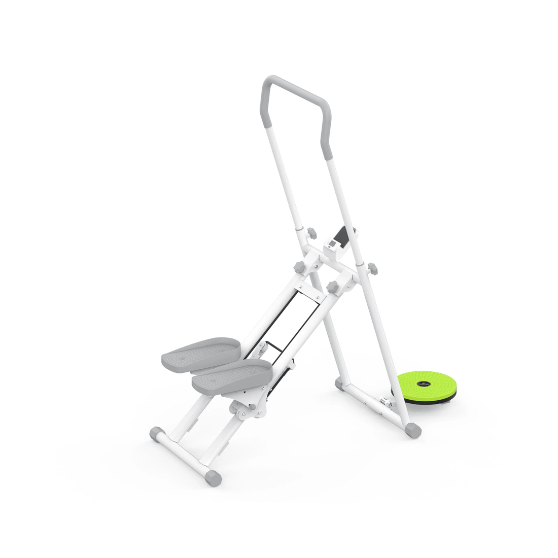1 Advwin Adjustable Stair Stepper w/Twisting Waist Disc White, 1 of 7