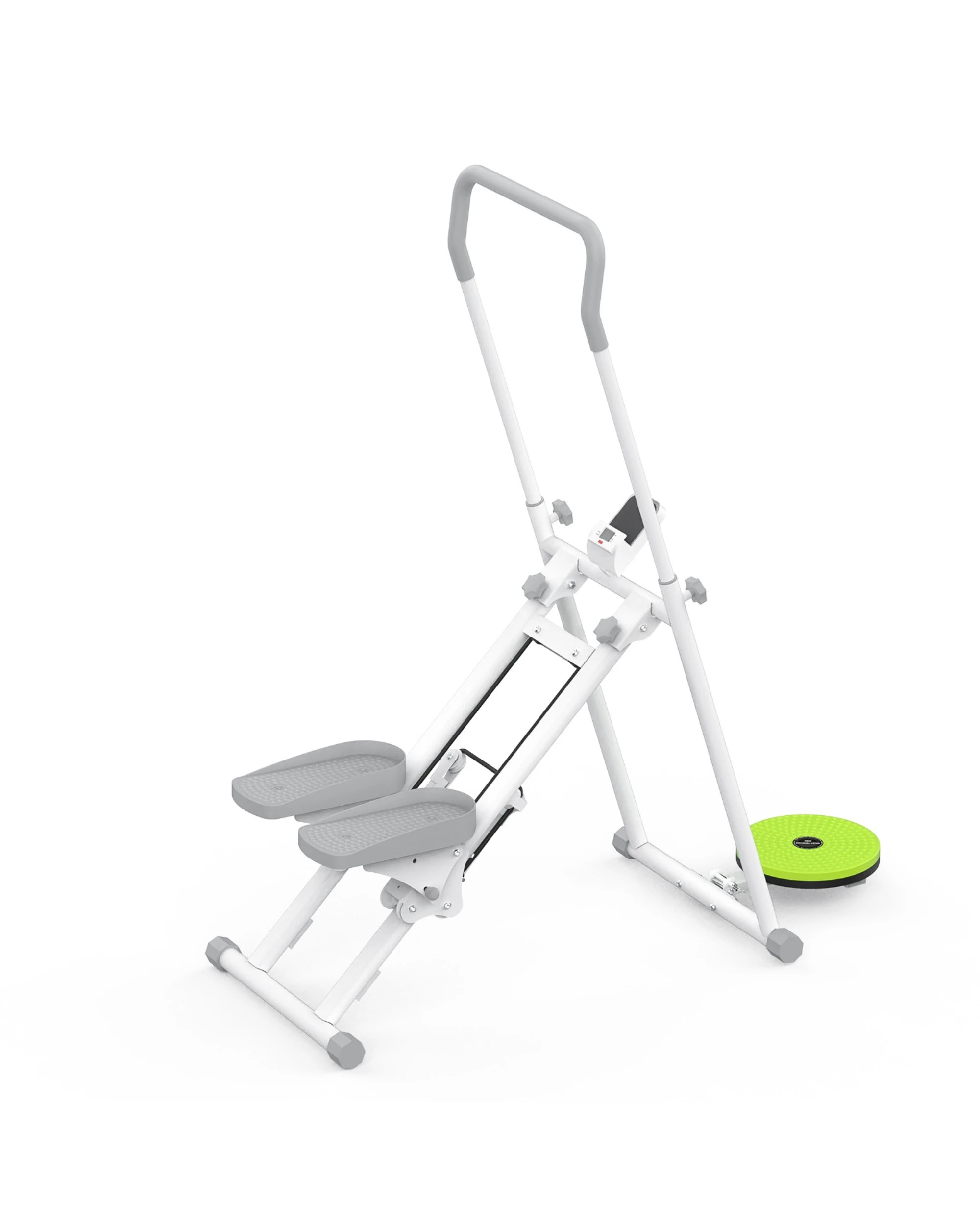 1 Advwin Adjustable Stair Stepper w/Twisting Waist Disc White, 1 of 7