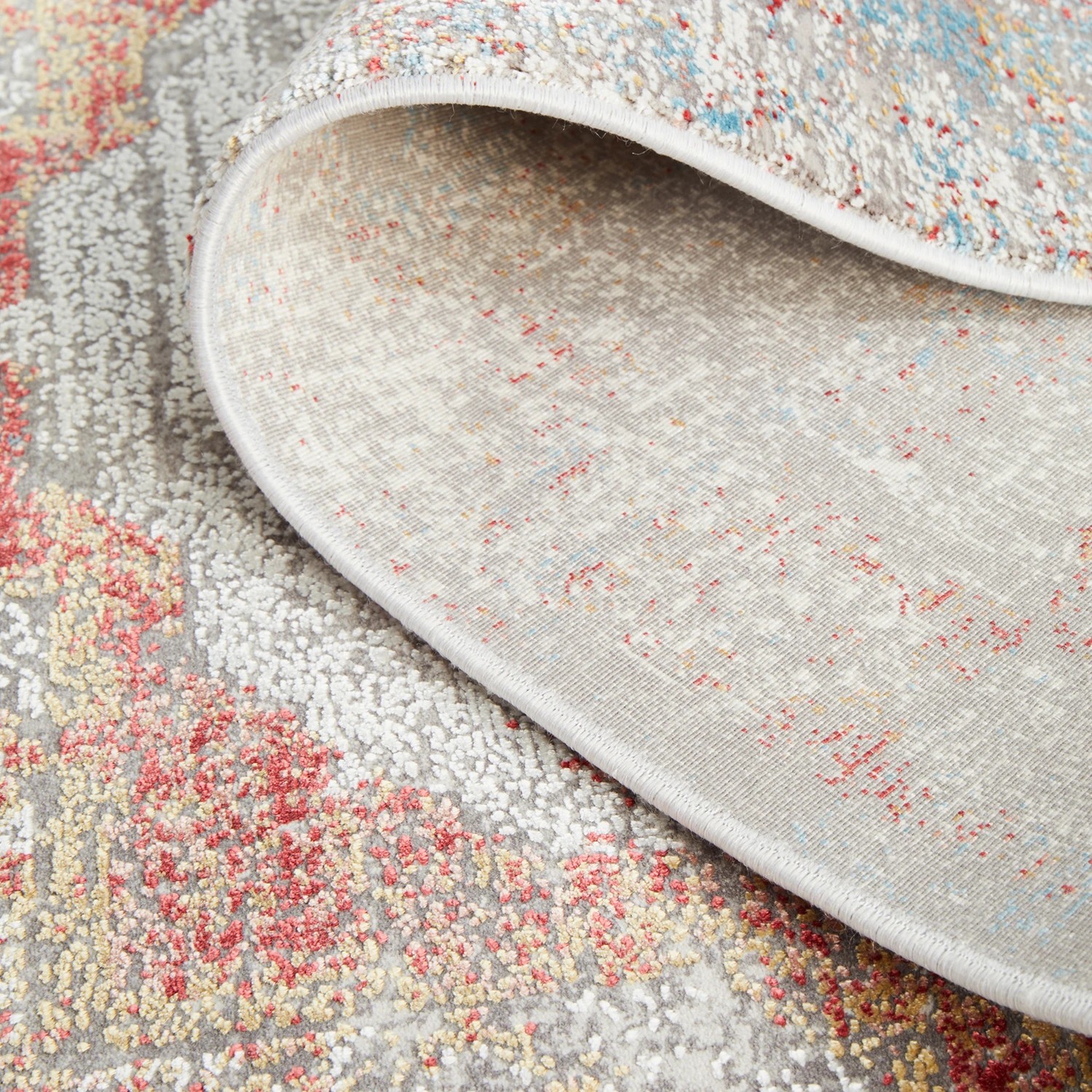 9 Common Ground Rugs Glimmers 103 300x80cm Runner - Medium Bamboo Silk Rug - Terra - Brown, 9 of 9