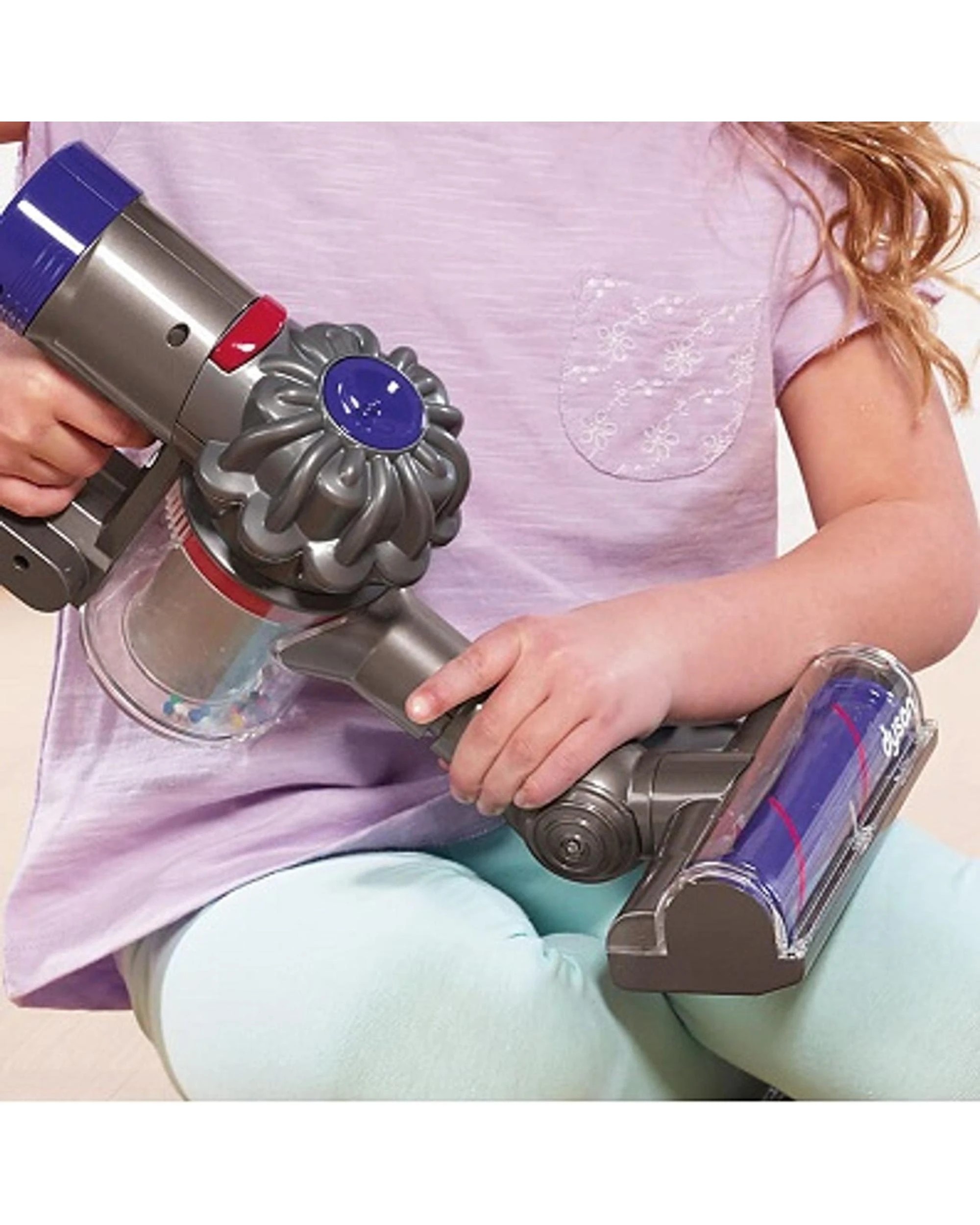 3 Casdon Dyson Kids Vacuum Cleaner Cord Free Handheld, 3 of 5