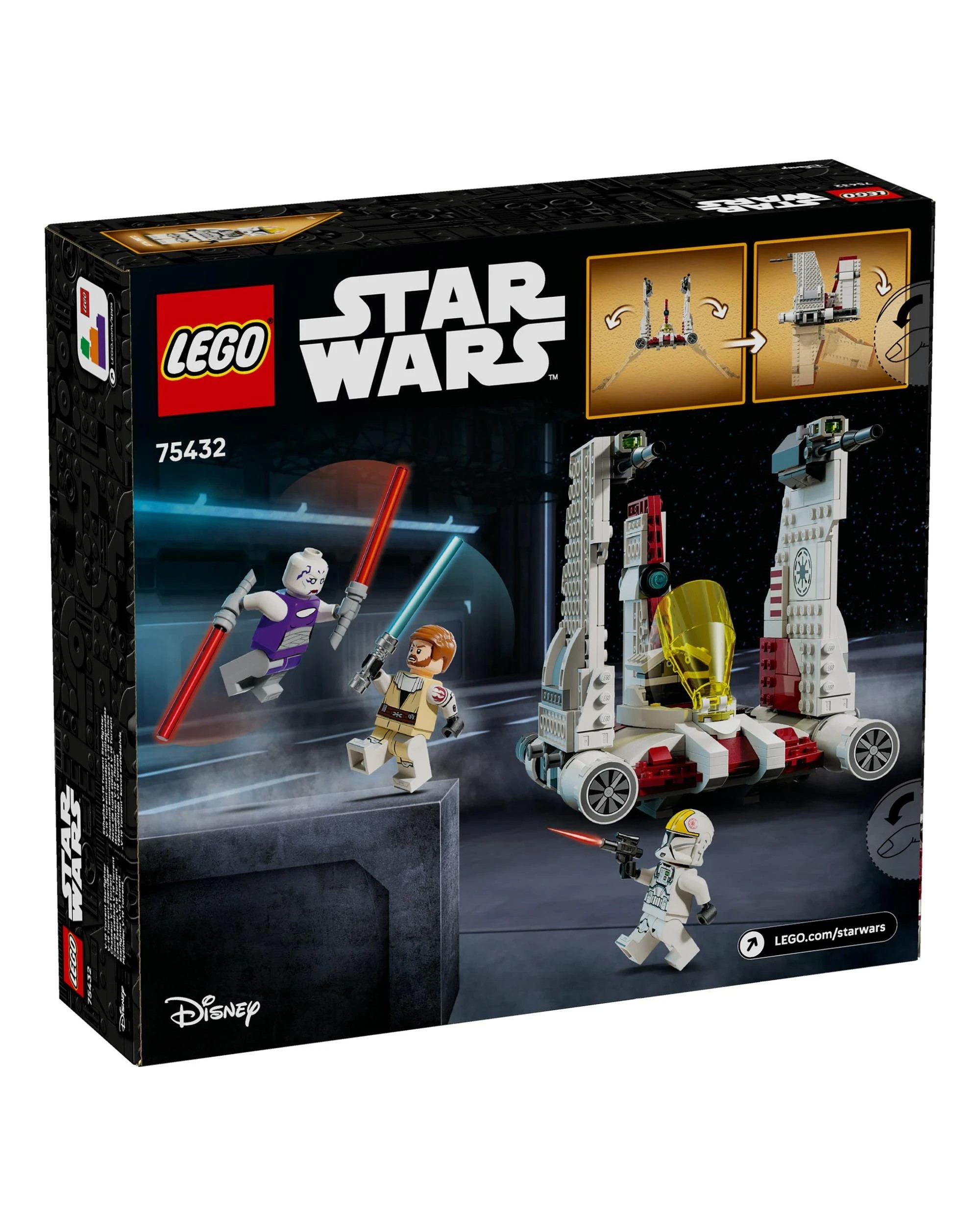 9 The LEGO Group LEGO Star Wars V-19 Torrent Starfighter - 75432, 9 of 10