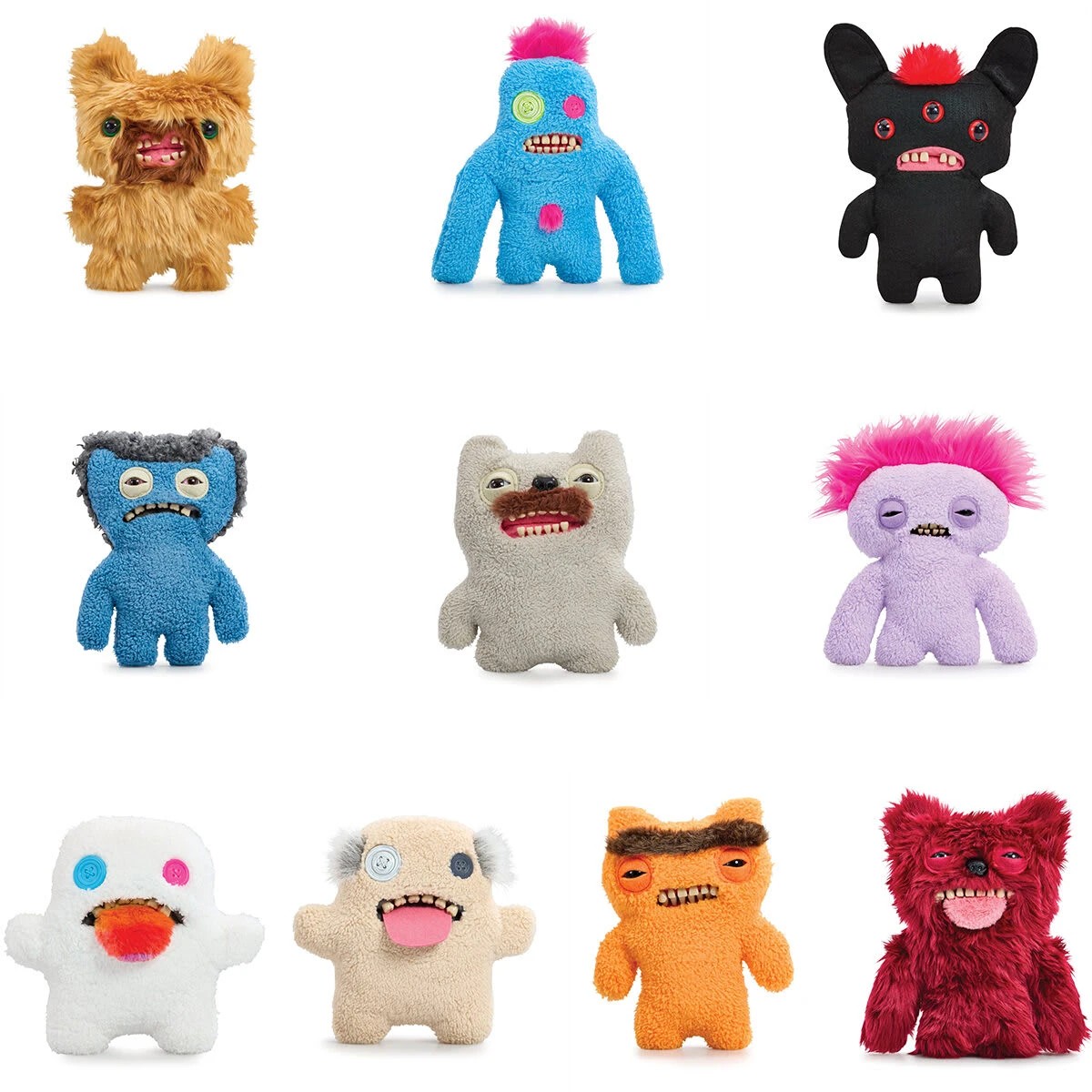2 Fuggler Funny Ugly Monster: Hairy Fuggs - Assorted, 2 of 10