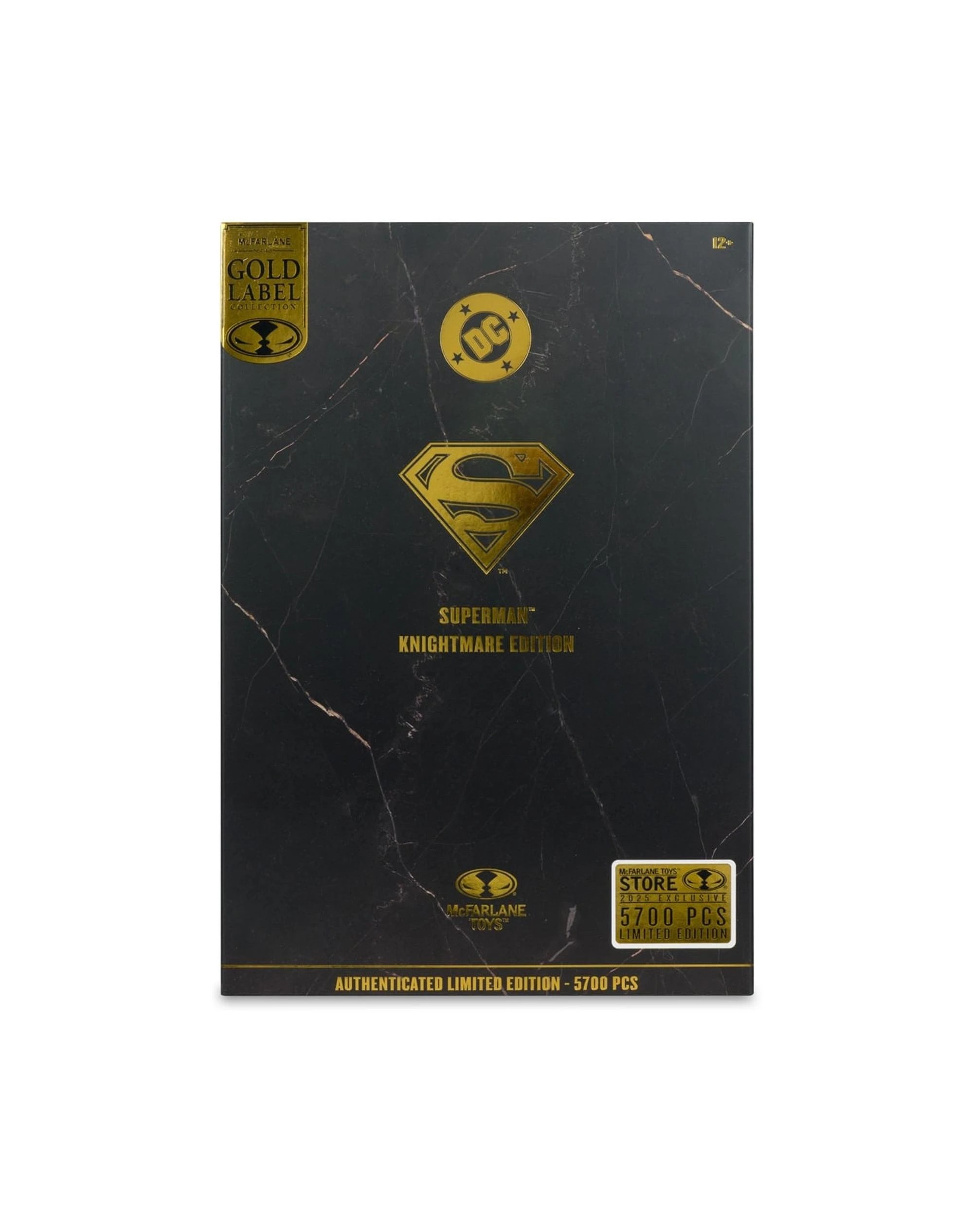 9 DC Multiverse Gold Label Superman Future State Knightmare Edition Superman Limited Edition 7 inch Action Figure, 9 of 10