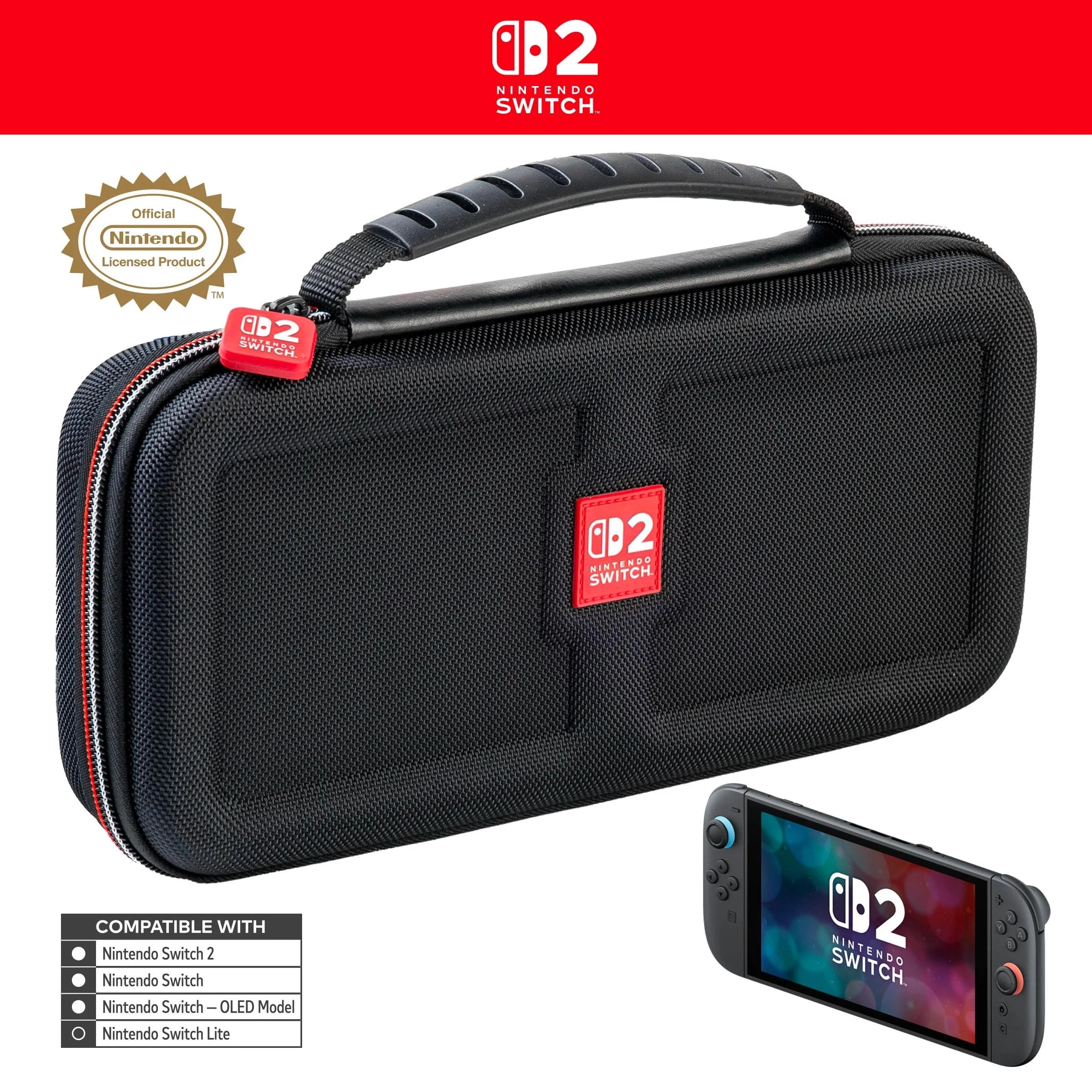 2 Nintendo Switch 2™ Game Traveler® Deluxe Travel Case - Black, 2 of 8