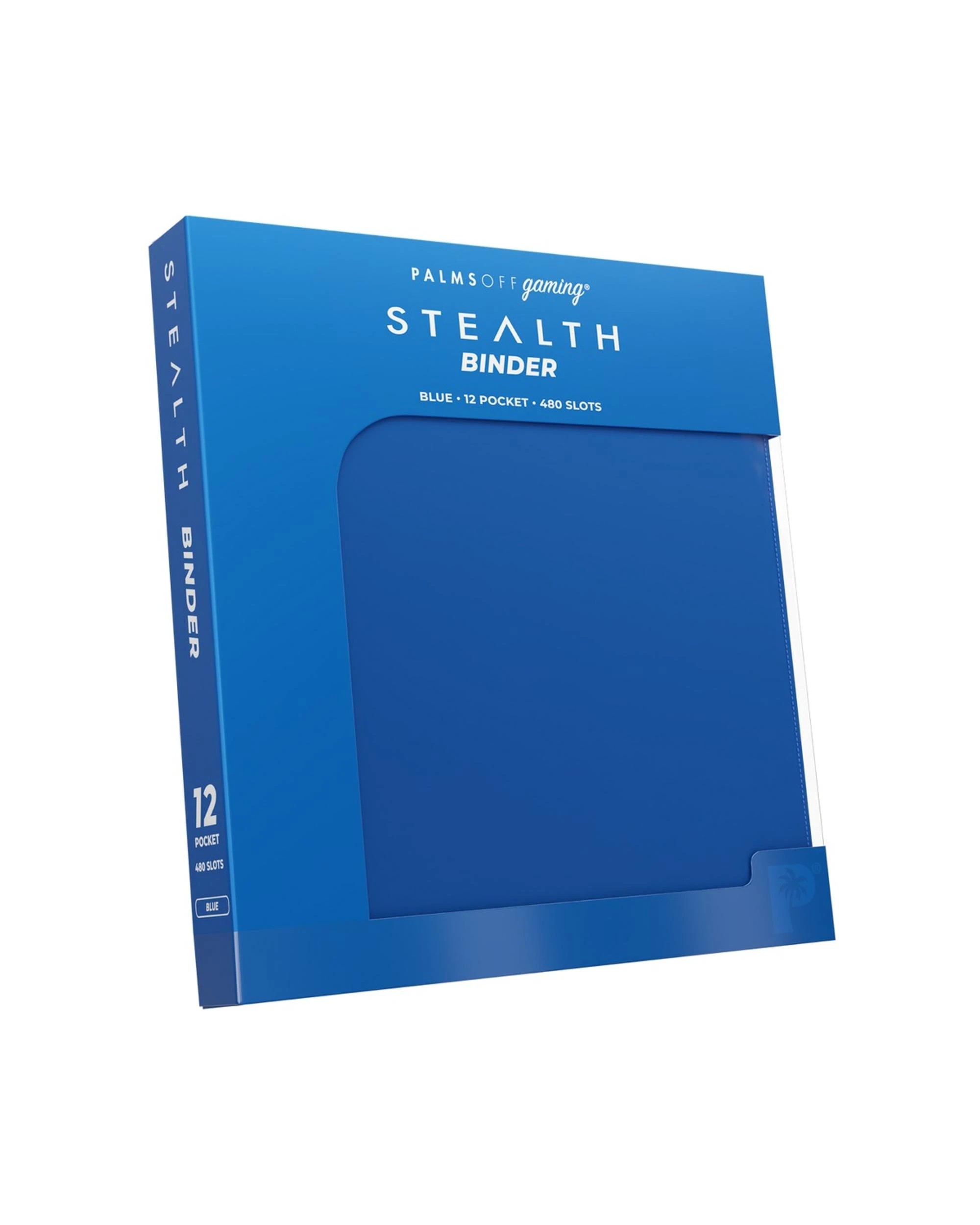 8 Palms Off Gaming Stealth 12 Pocket Zip Binder - Blue, 8 of 8