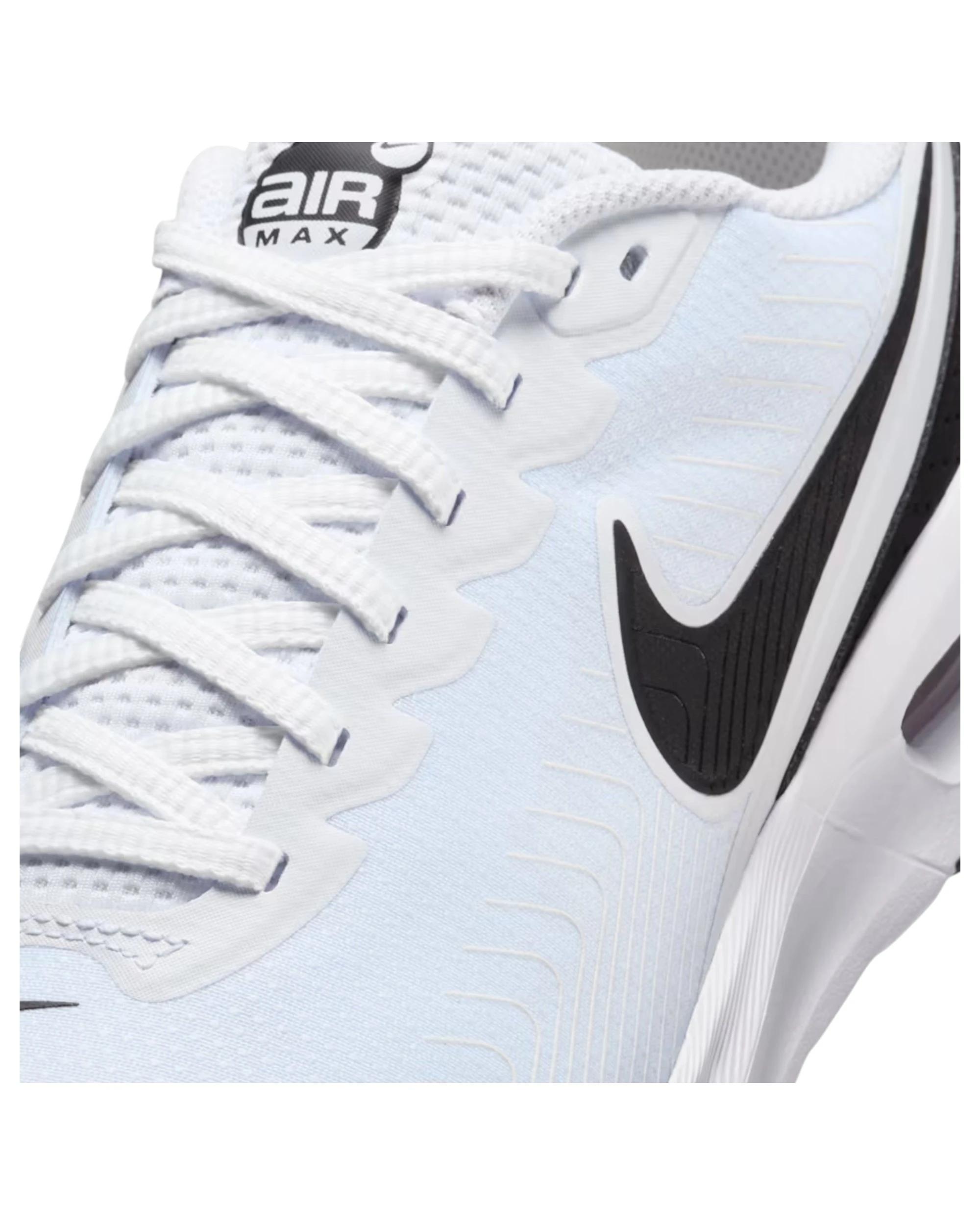 3 Nike Mens Air Max Nuaxis Athletic Shoes WHITE/BLACK, 3 of 8