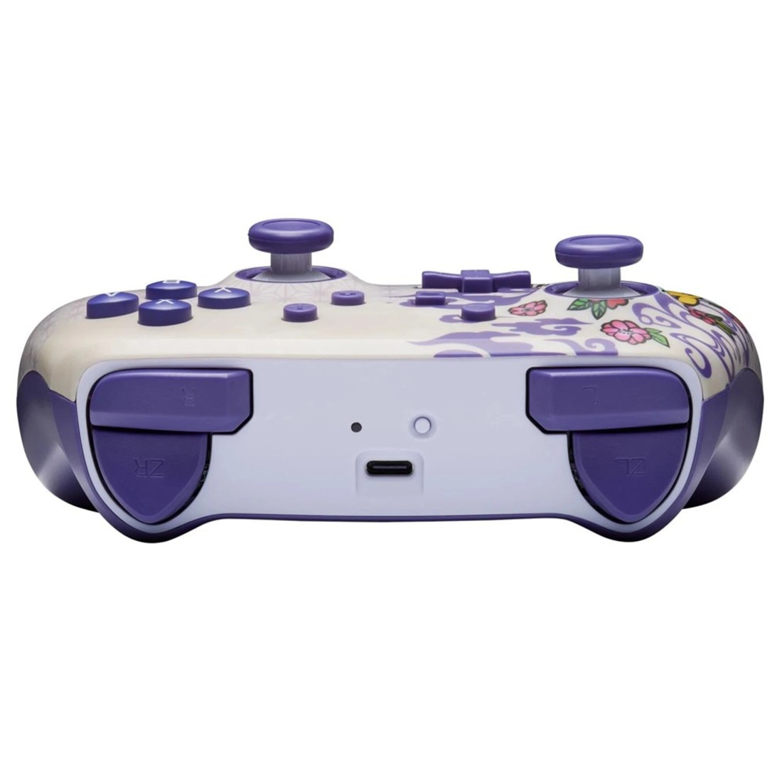 2 PowerA Enhanced Wireless Controller for Nintendo Switch/OLED - Pokemon Blossom - Purple,White, 2 of 3