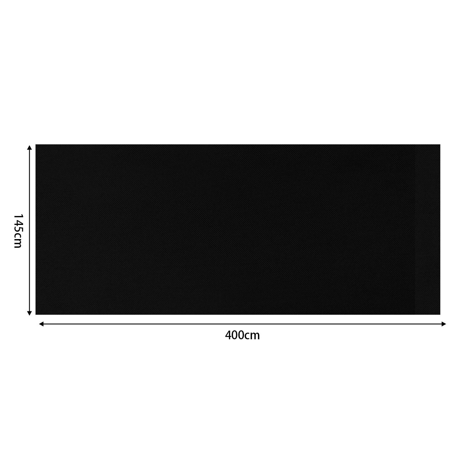 Ausway Cuttable Blackout Blind 400x145cm 100% Sun UV Light Blocking ...