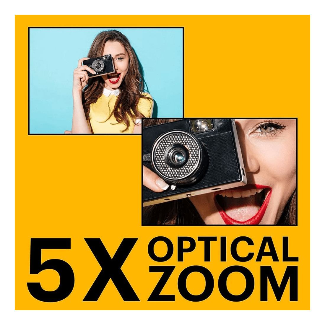 7 Kodak FZ55 16MP Digital Camera Red, 7 of 9