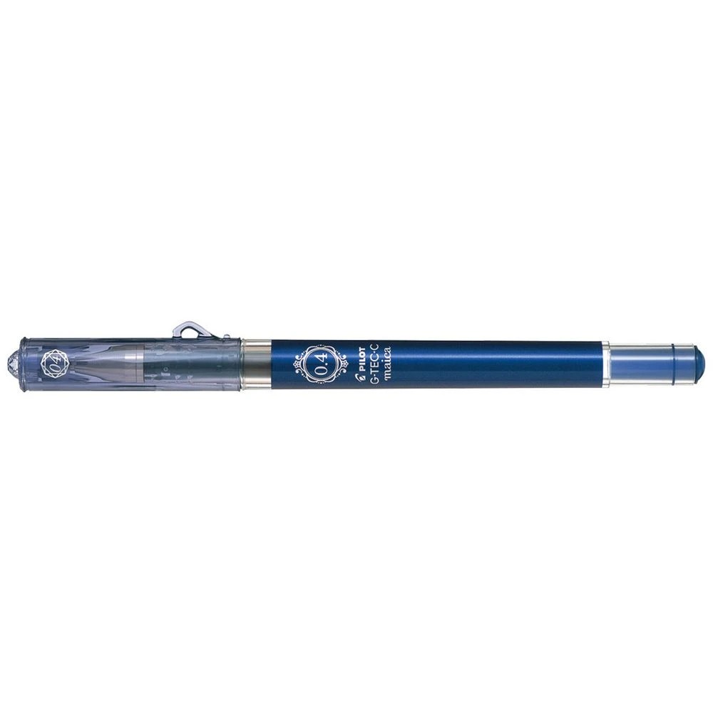 1 PILOT G-Tec Maica 0.4mm Gel Pen Blue Black, 1 of 1