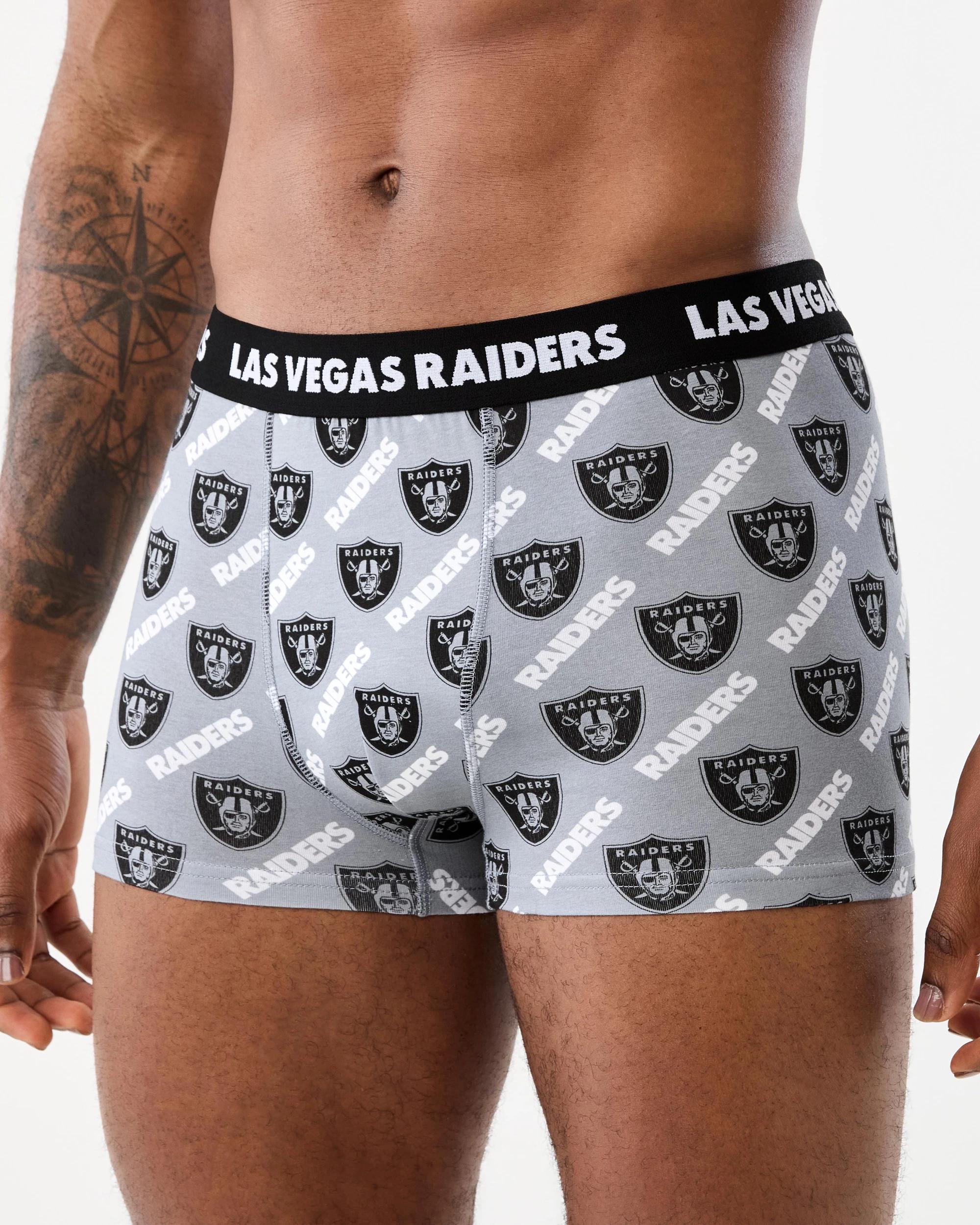 4 2 Pack NFL Adult Trunks Raiders, 4 of 9