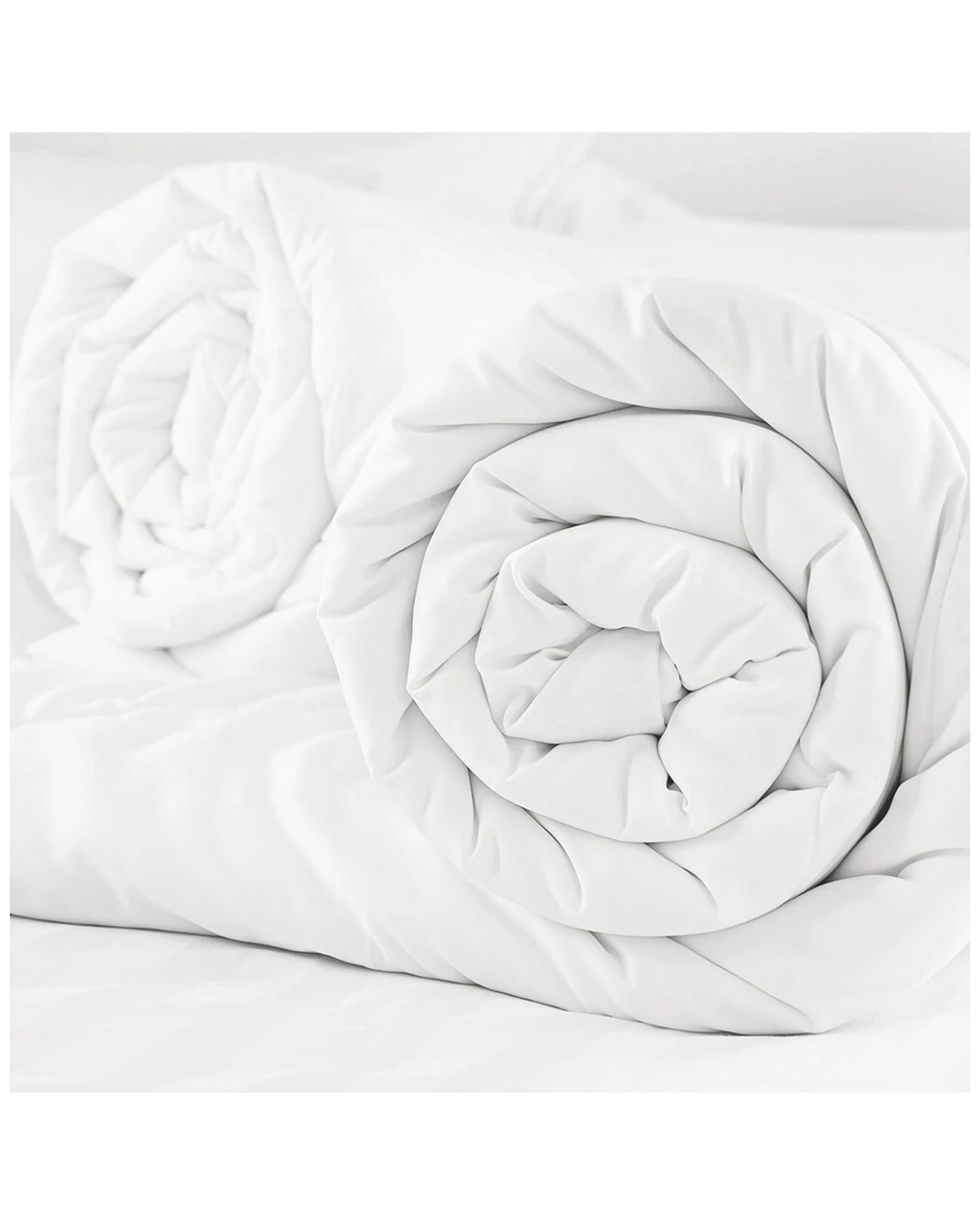2 Tontine Double Bed Natural Cotton Breathable Light Summer Quilt Anti Bacterial
 - Double Bed
 - White, 2 of 3