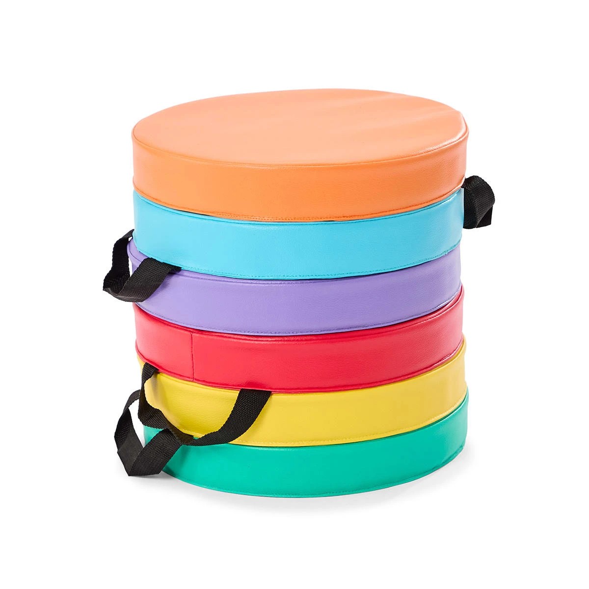 4 6 Pack Soft Play Round Mats, 4 of 10