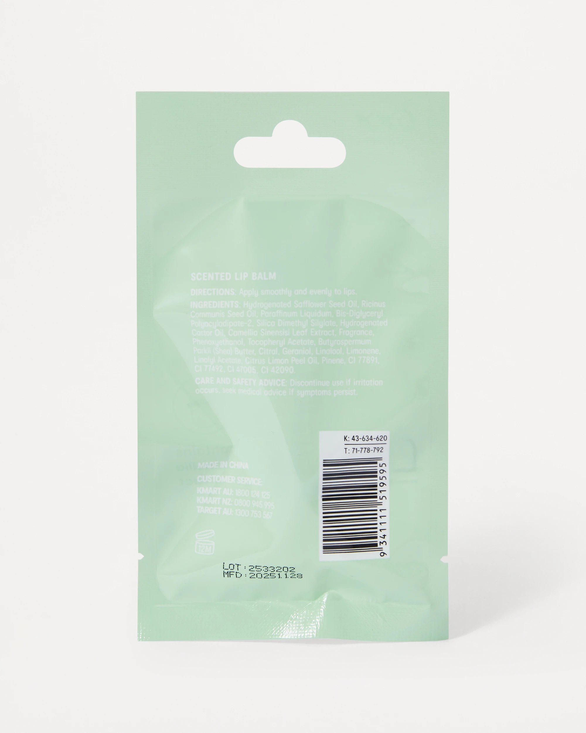 5 OXX Skincare Lip Balm 15ml - Matcha Scented, 5 of 5