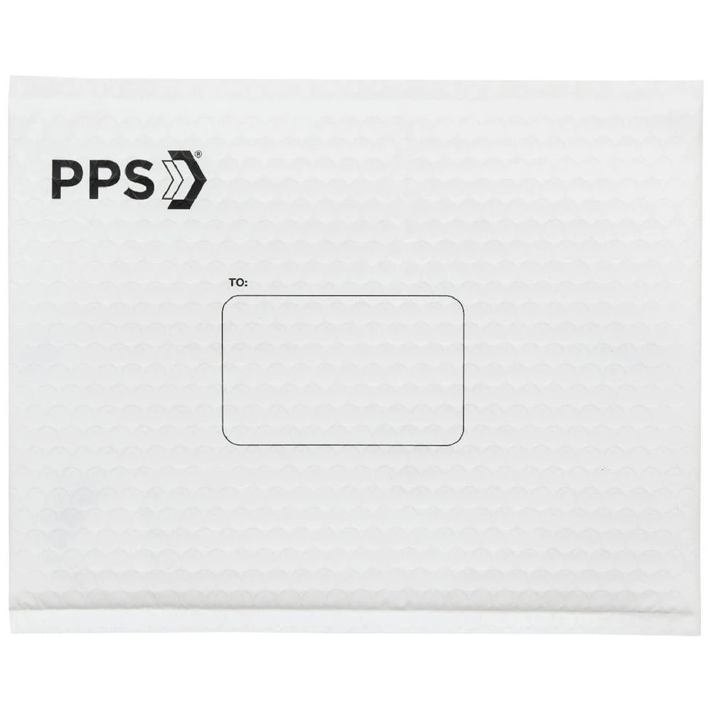 1 PPS Recycled Plastic Bubble Mailer Size 2 215x280mm 32 Pack, 1 of 2