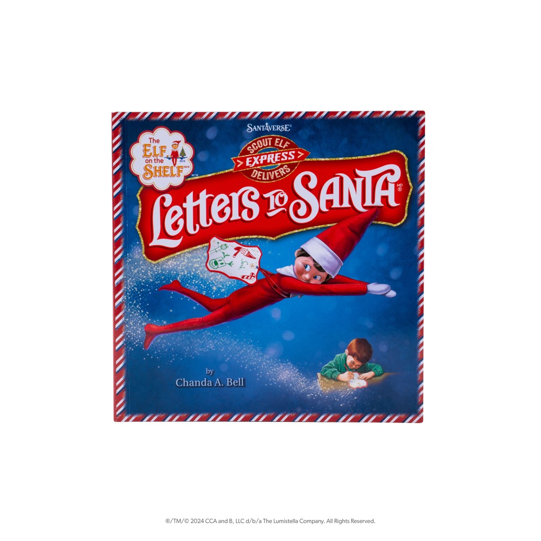 3 Santaverse The Elf on the Shelf: Scout Elf Express Delivers Letters to Santa - Book, 3 of 3