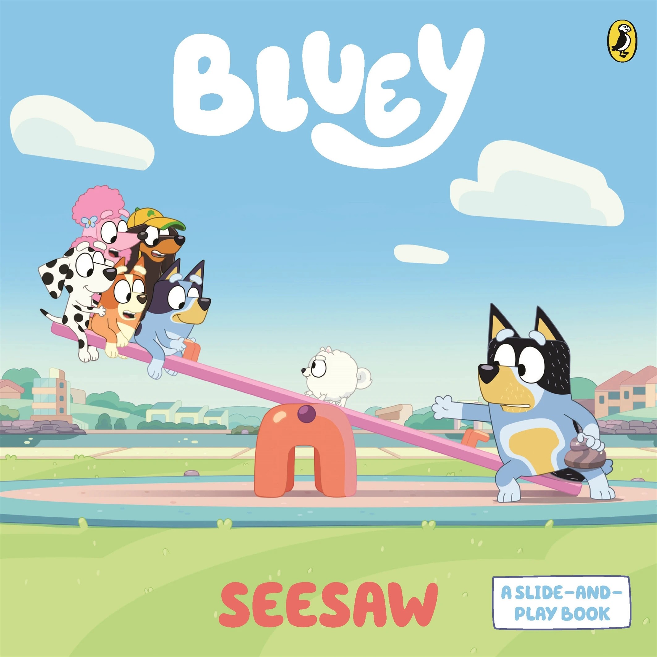 1 Bluey: Seesaw - A-Slide-and-Play Book