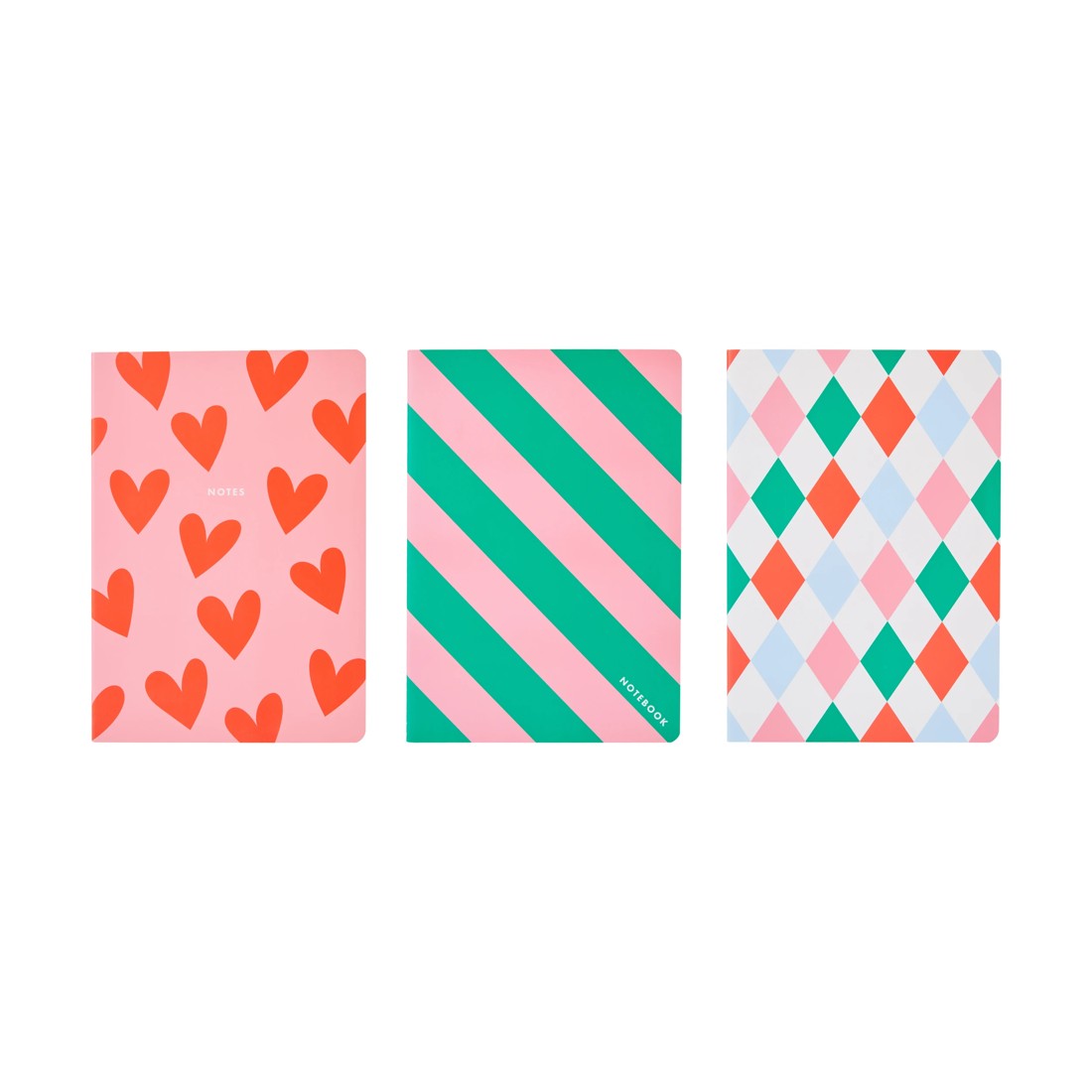 1 3 Pack B5 Stitch Notebook Set, 1 of 5