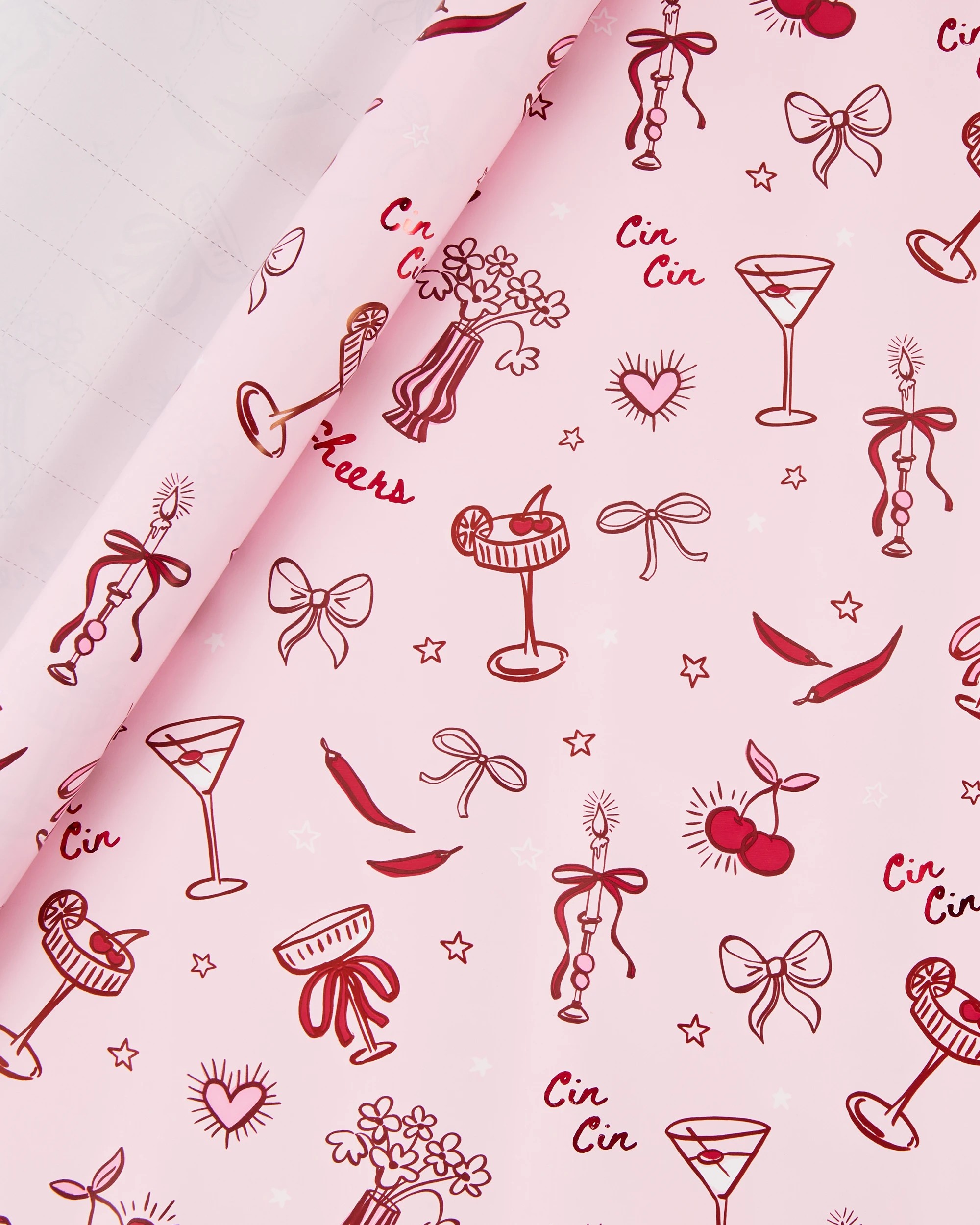 1 4m Festive Pop Gift Wrapping Paper, 1 of 4