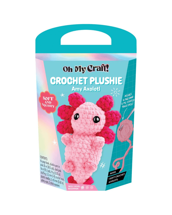 Oh My Craft! Midi Crochet Plushie Amy Axolotl