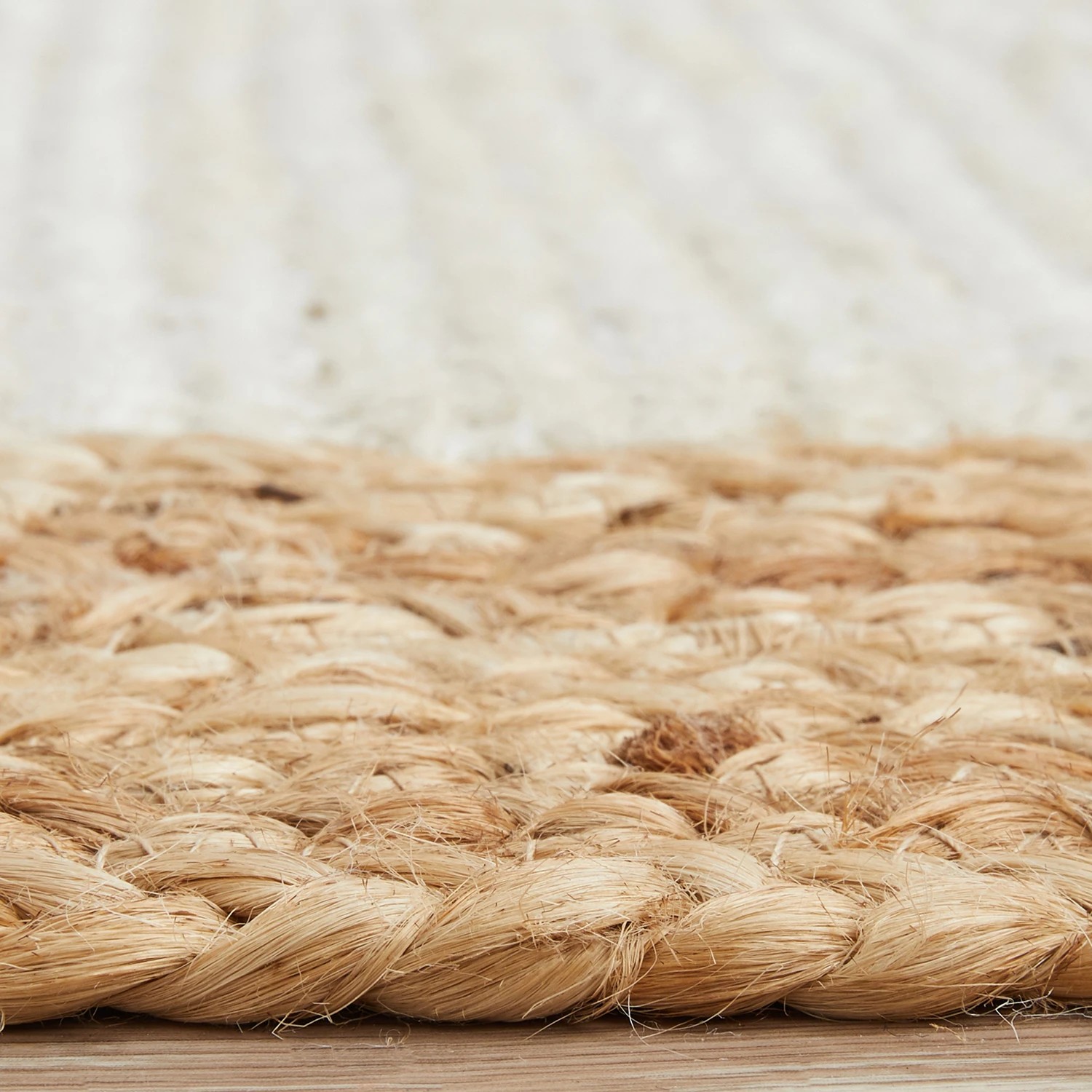 7 Common Ground Rugs Noosa 333 320x230cm - Extra Large Hand Braided Jute Floor Rug - Natural, 7 of 8