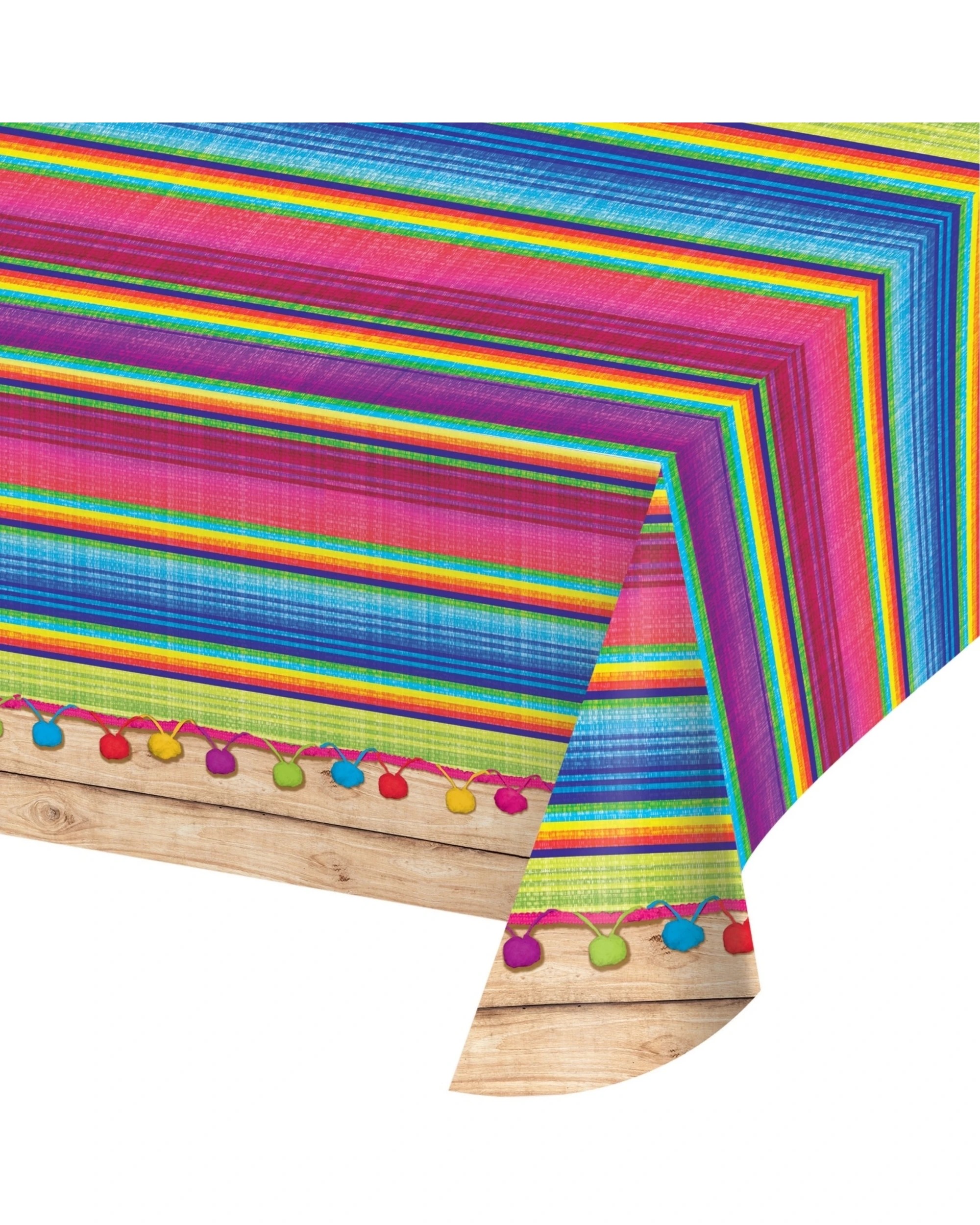 1 Creative Converting Serape Fiesta Plastic Tablecloth, 1 of 1
