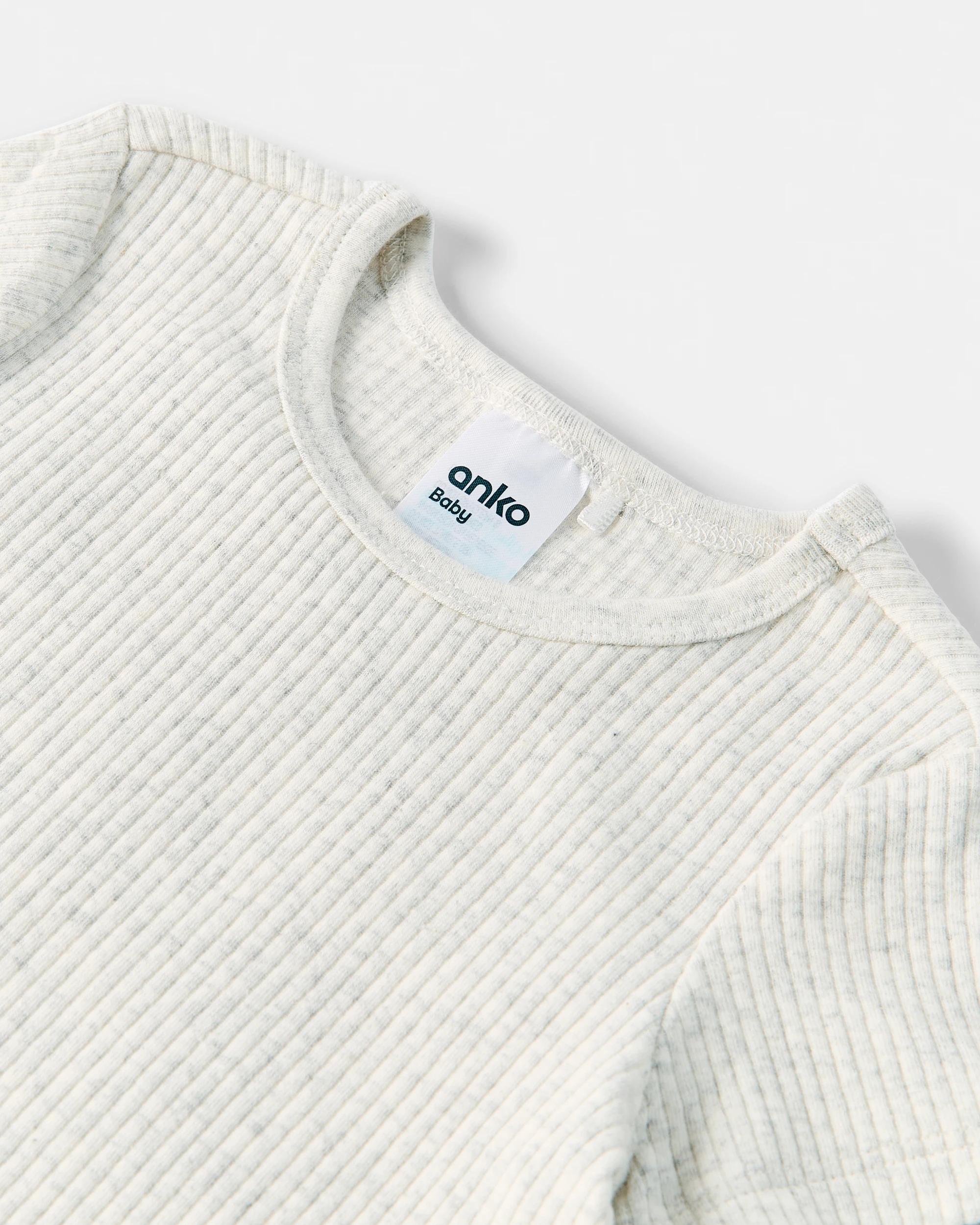 7 3 Pack Cotton Short Sleeve Rib Bodysuits Blu Mpack, 7 of 8