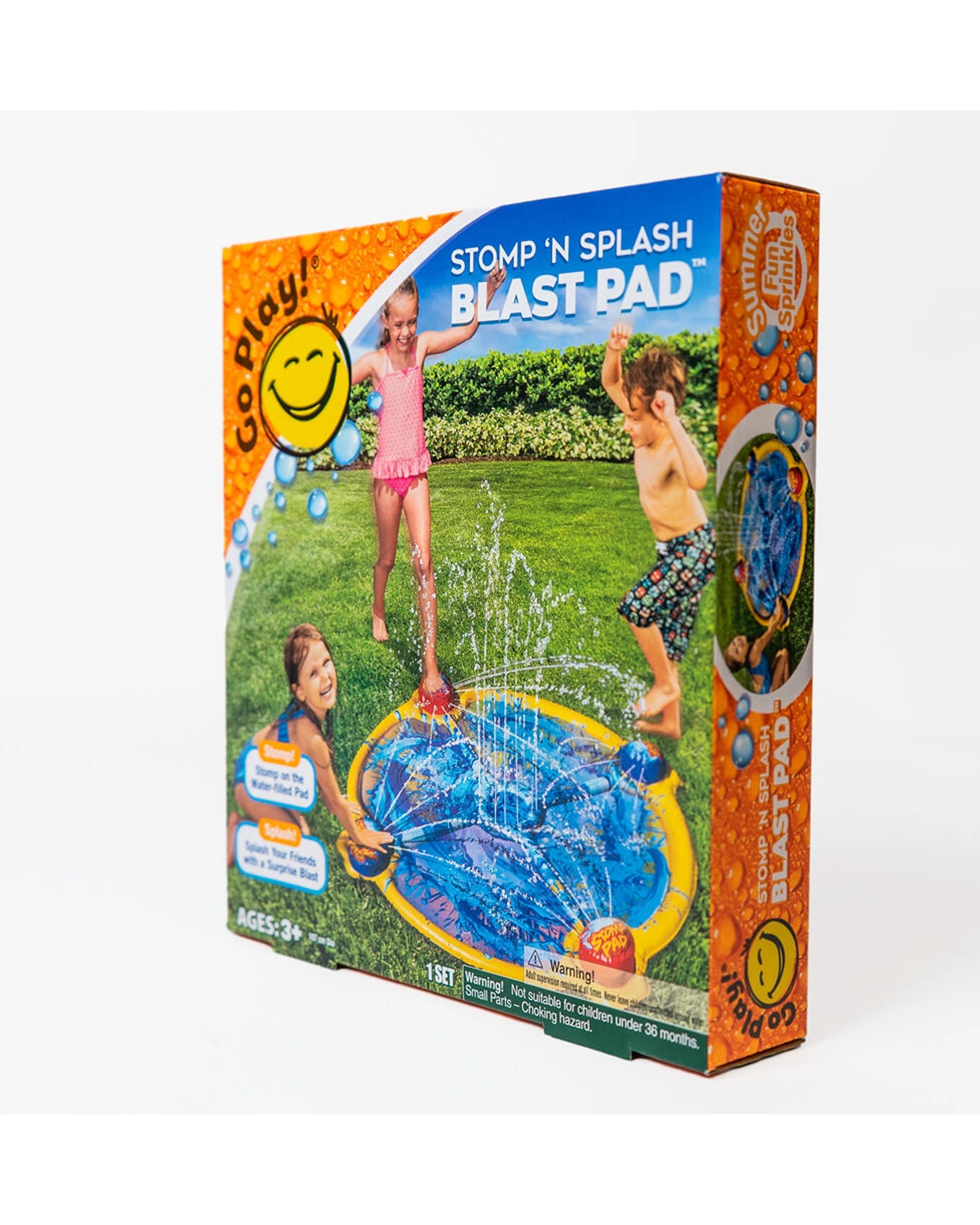 2 Go Play Stomp N Splash Blast Pad Inflatable Backyard Water Fun Kids - Multi, 2 of 9