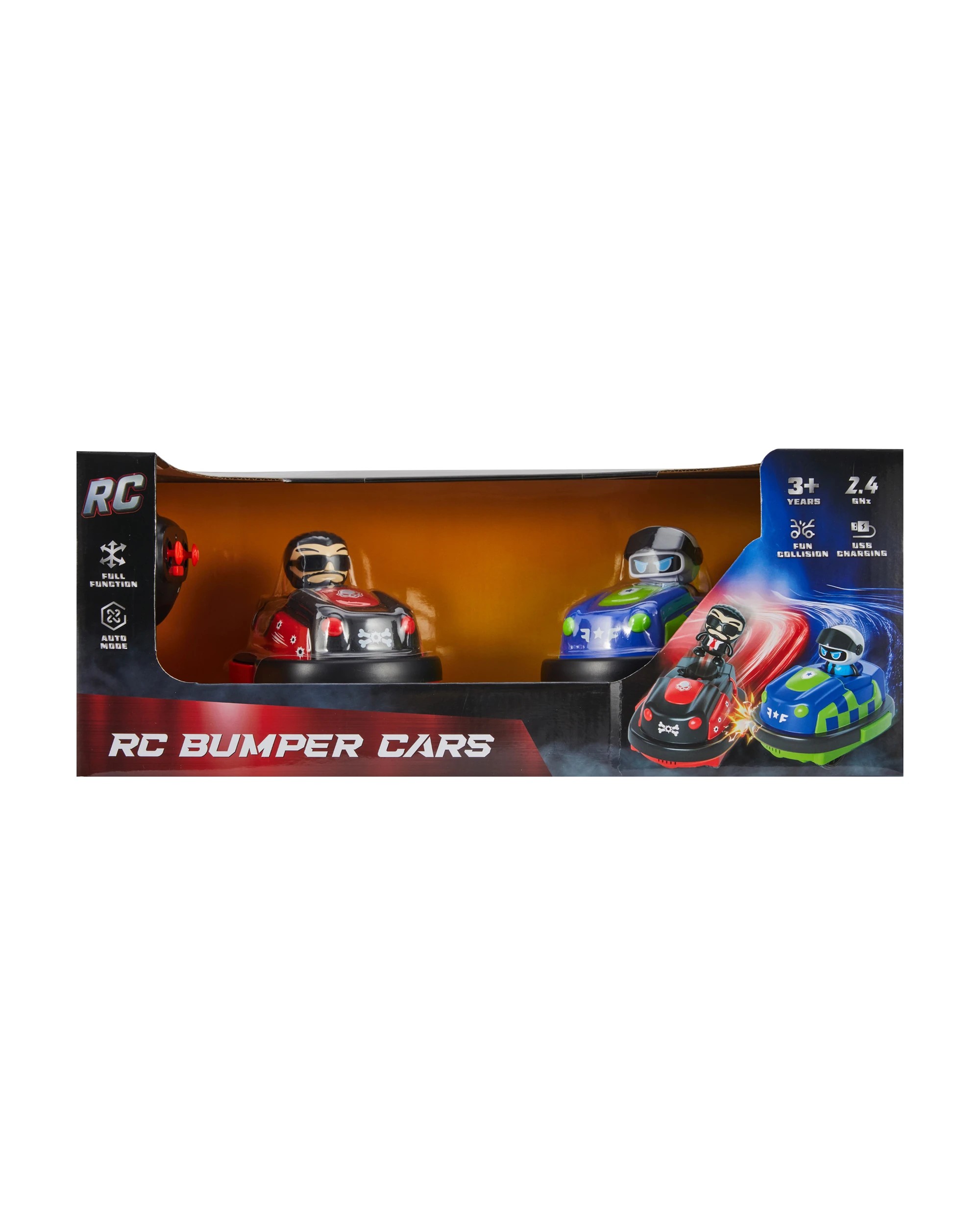 1 Rally Sprint Swift Remote Control Bumper Cars, 1 of 8