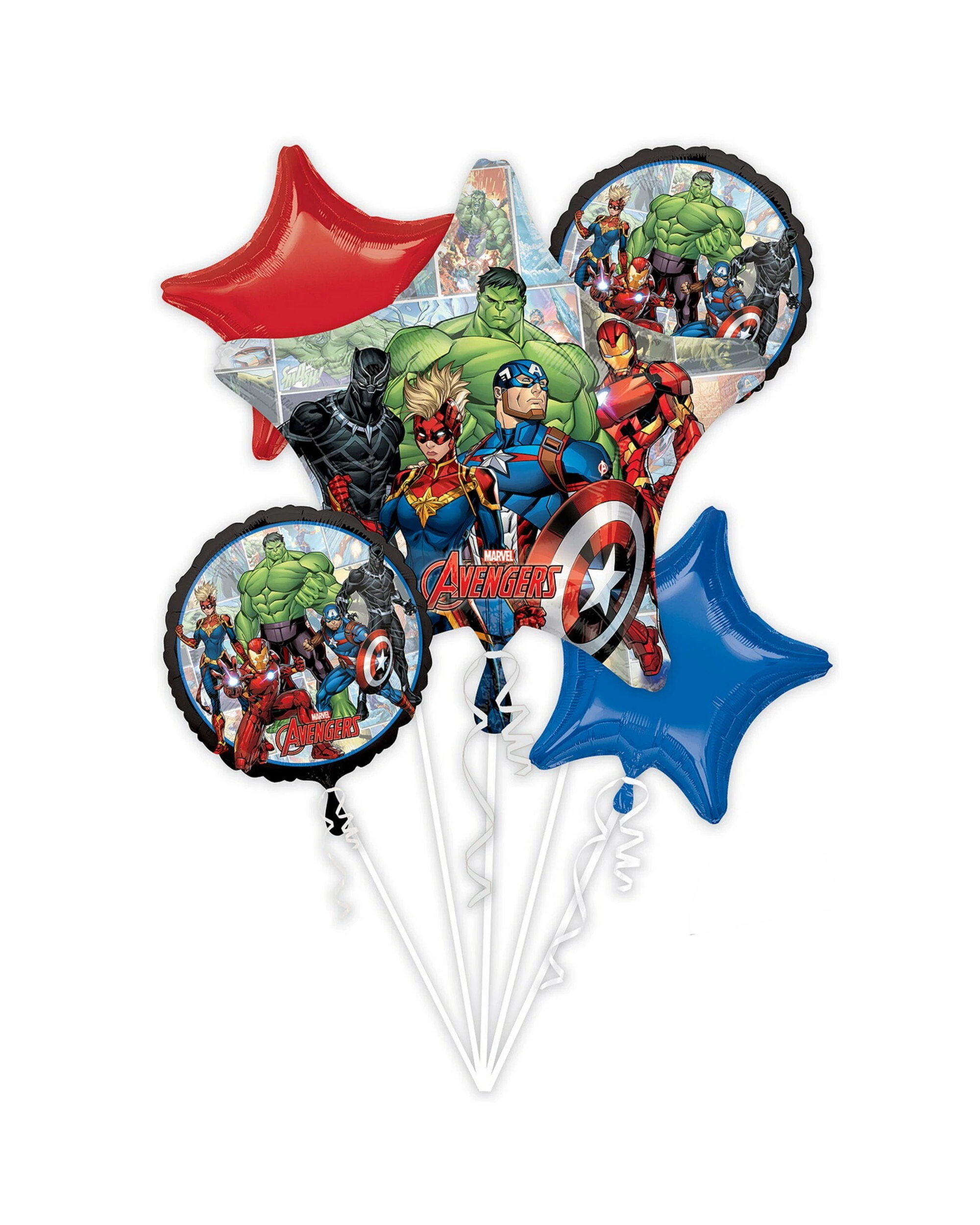 1 Marvel Avengers Powers Unite Helium Balloon Bouquet, 1 of 1