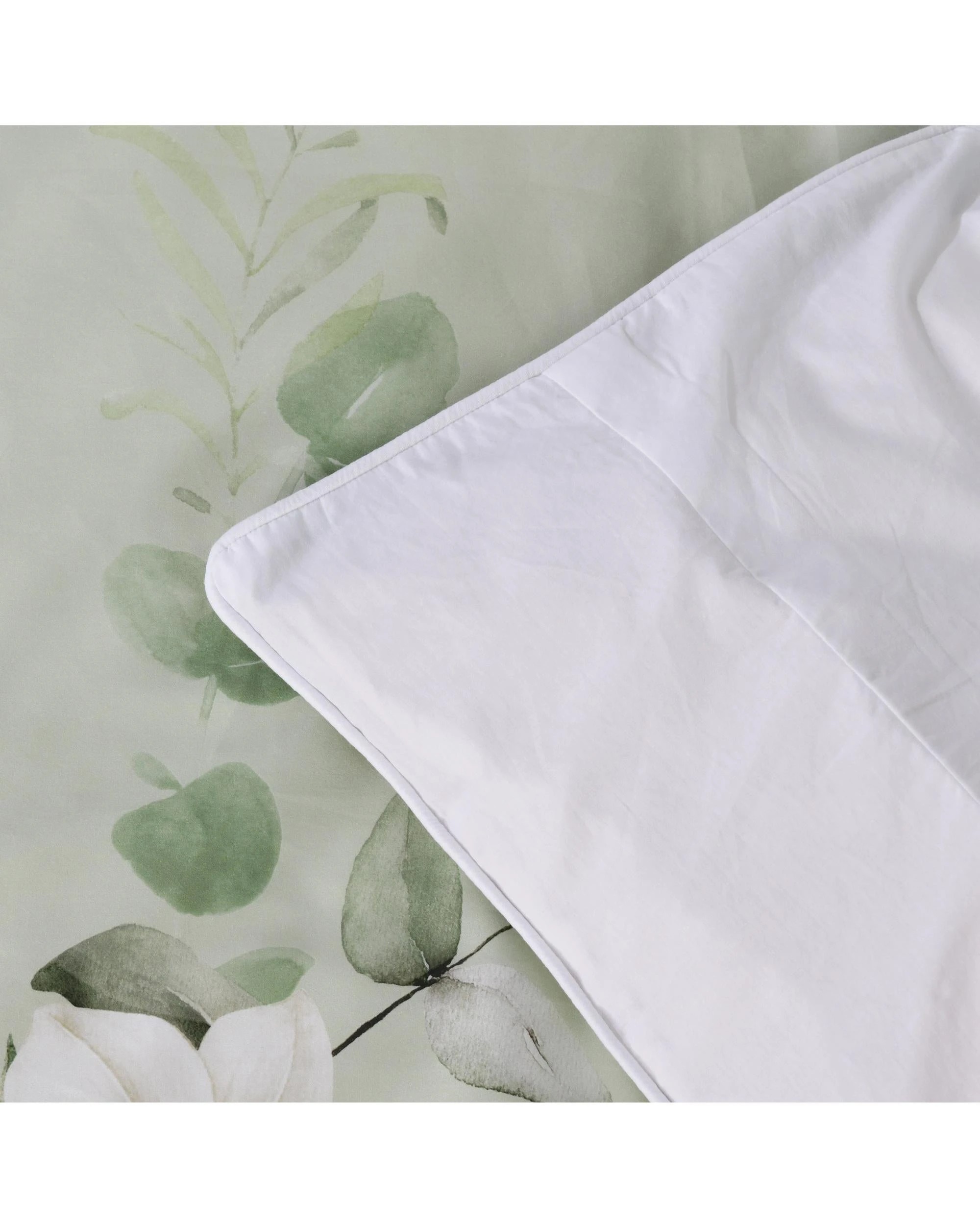 2 Bianca Salisbury Queen Cotton Sateen Quilt Cover & Pillowcase Set - Green, 2 of 4