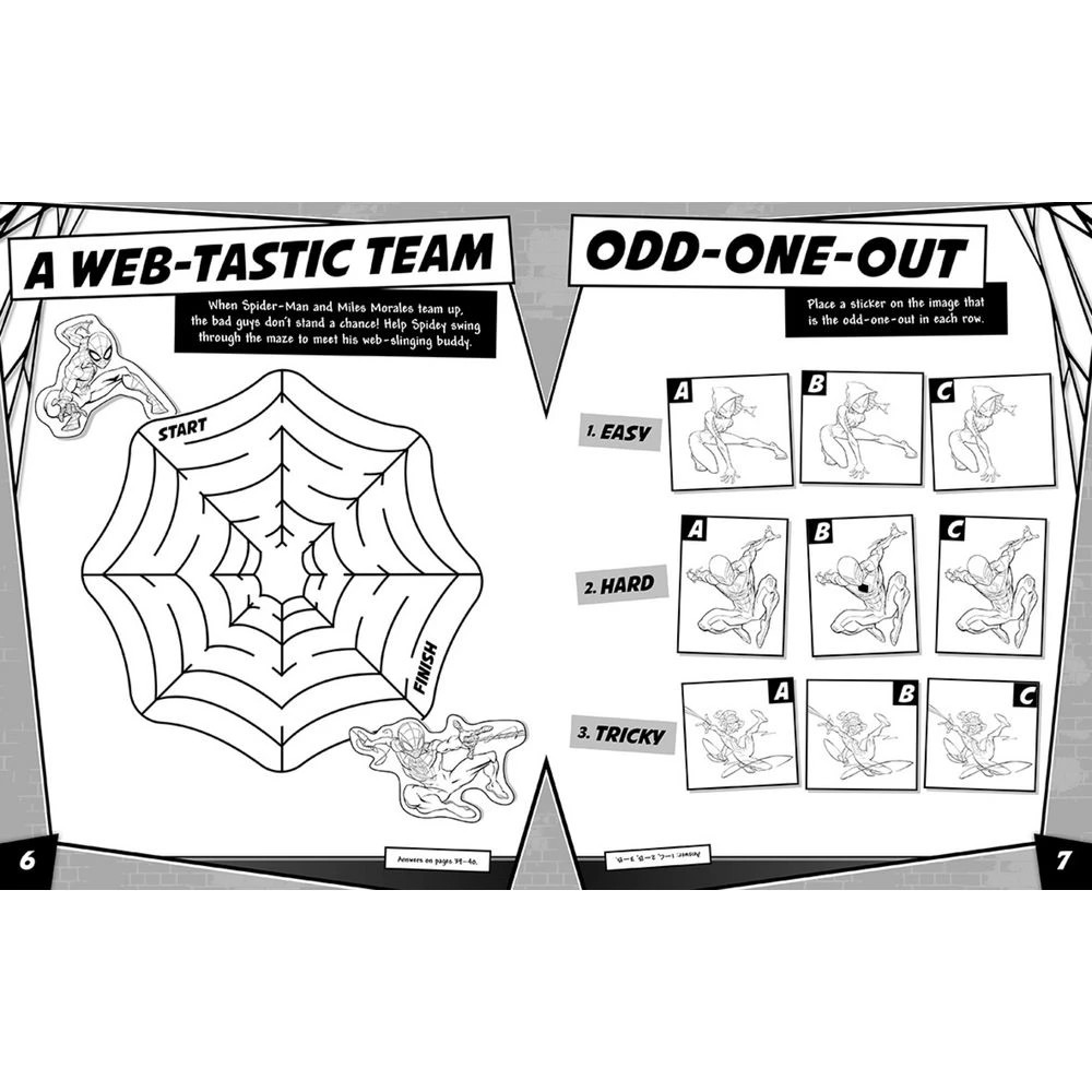 3 Scholastic 1000 Sticker Activity Book Spiderman, 3 of 4